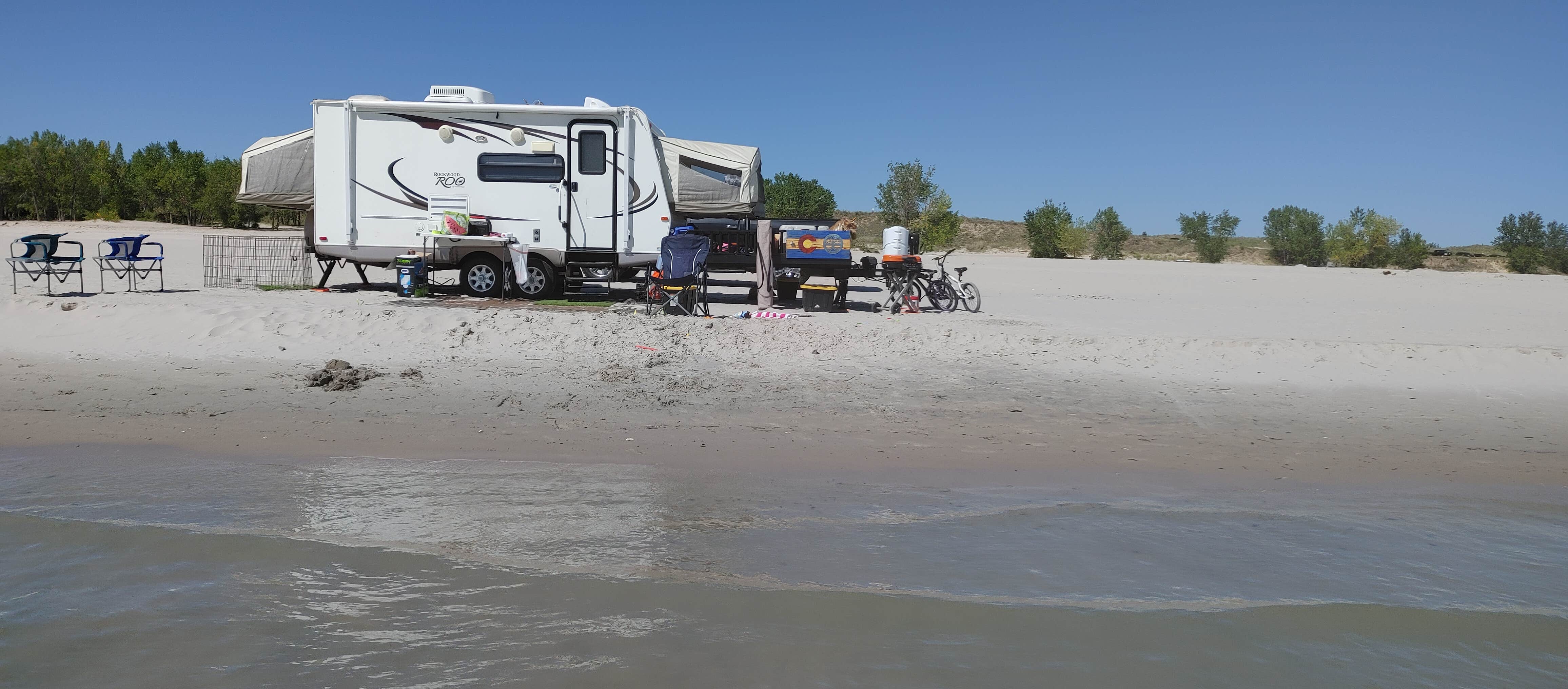 Anthony B.'s photo of rv camping at Lake Ogallala State Recreation Area Campground near Ogallala, NE