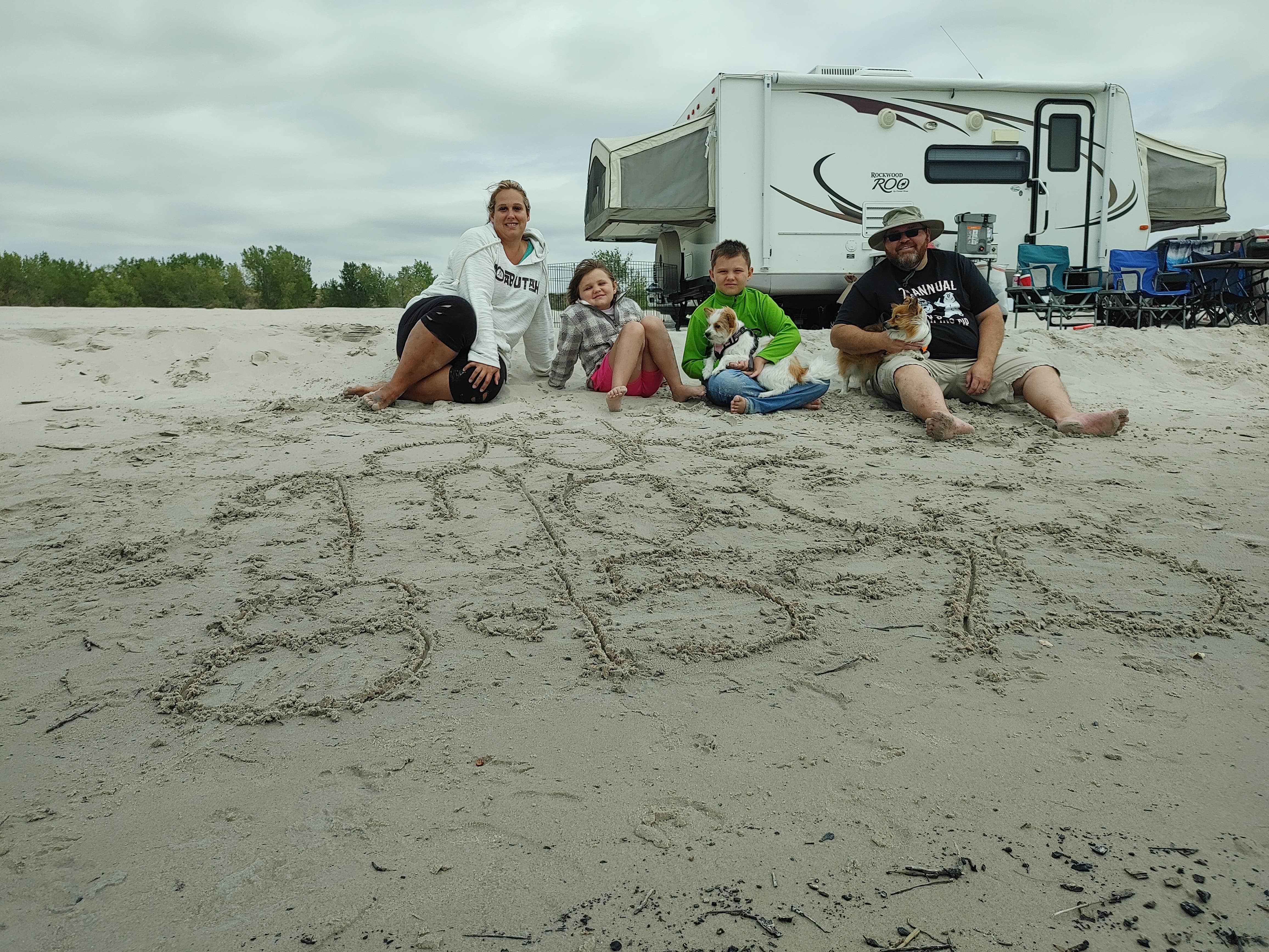 Anthony B.'s photo of rv camping at Lake Ogallala State Recreation Area Campground near Ogallala, NE