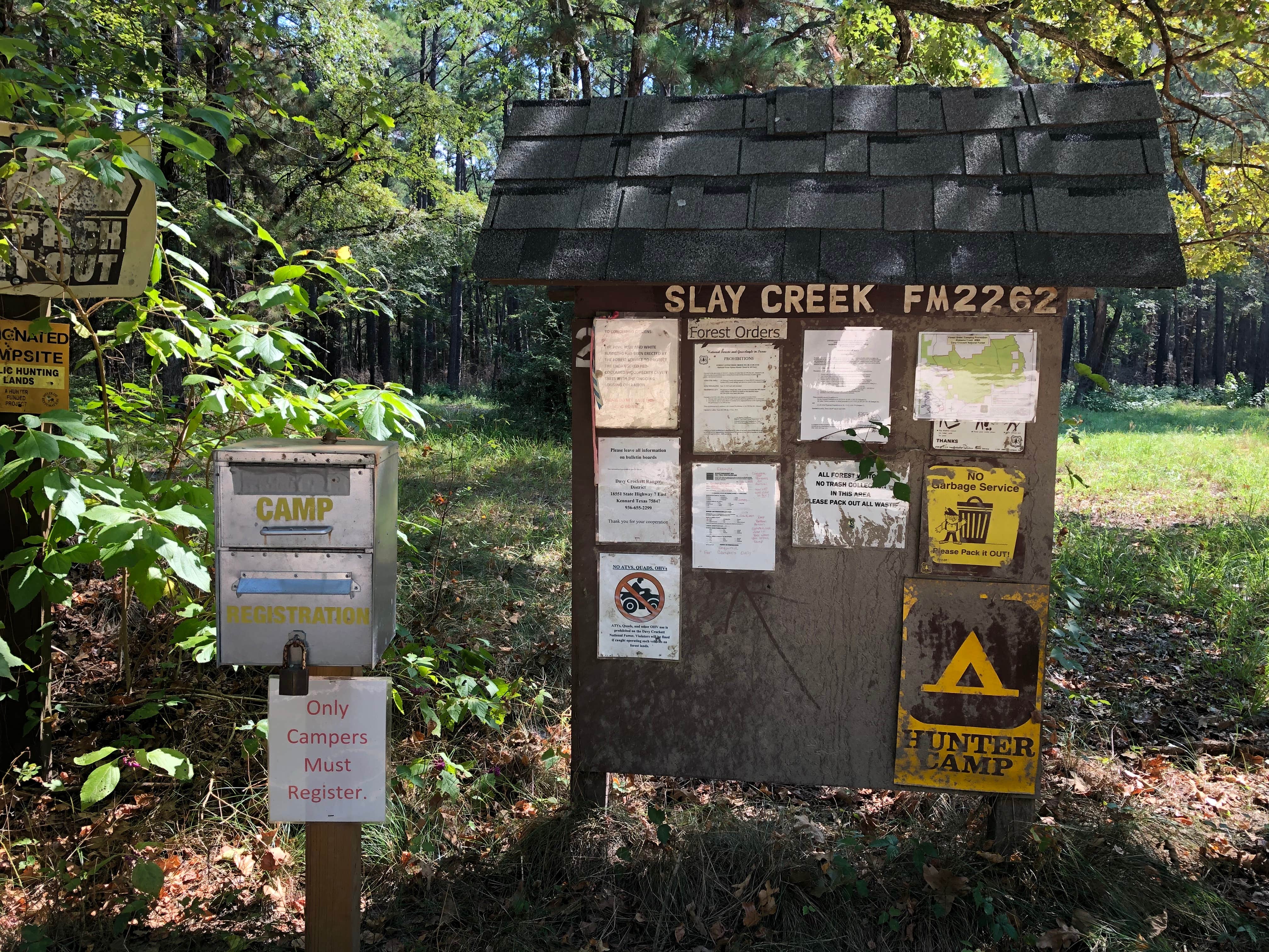 Camper-submitted photo at Slay Creek near Alto, TX