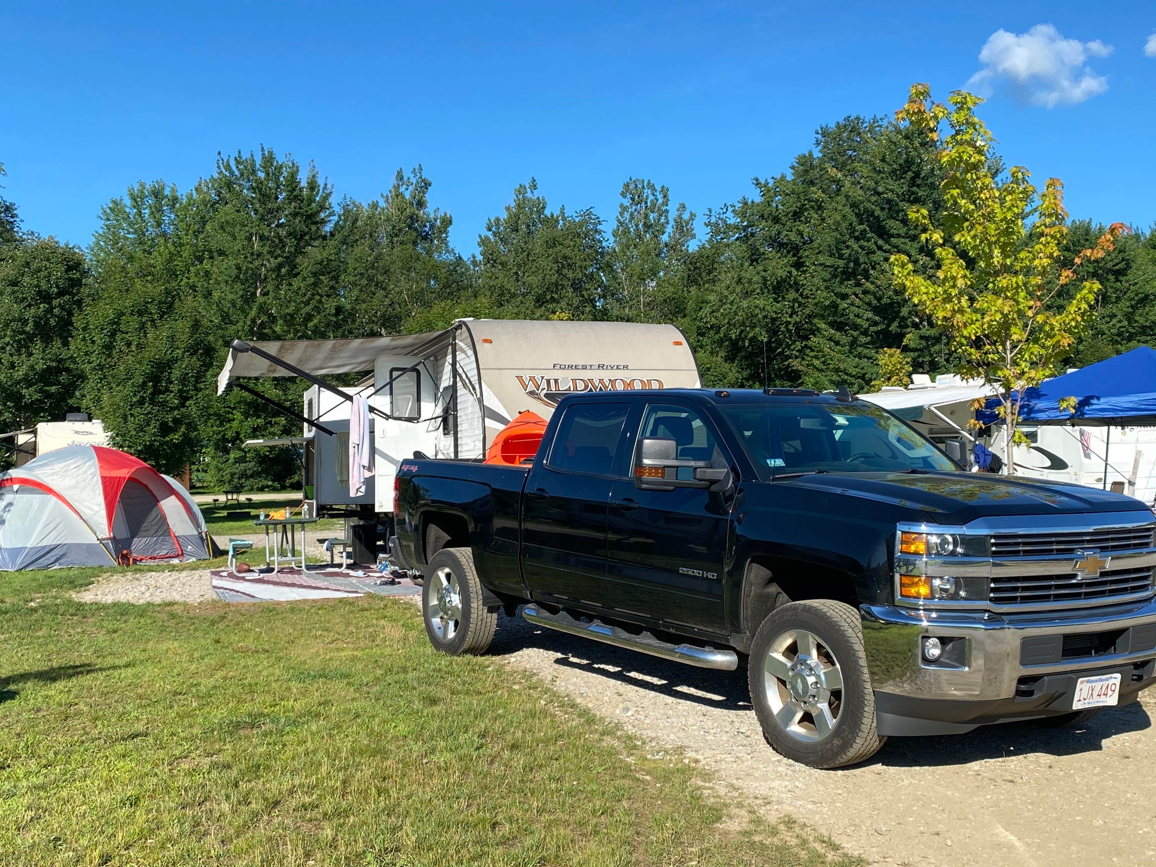 Camper-submitted photo at Saco River Camping Area near Chocorua, NH