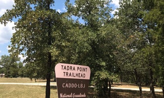Camping near LBJ Lyndon B Johnson National Grasslands: Tadra Point Trailhead & Campground, Alvord, Texas