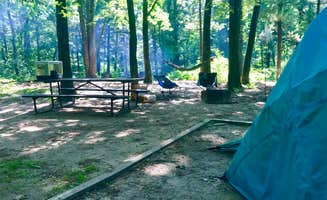 Joanna B.'s photo at Bluewater Bay Campground — Mirror Lake State Park in Wisconsin