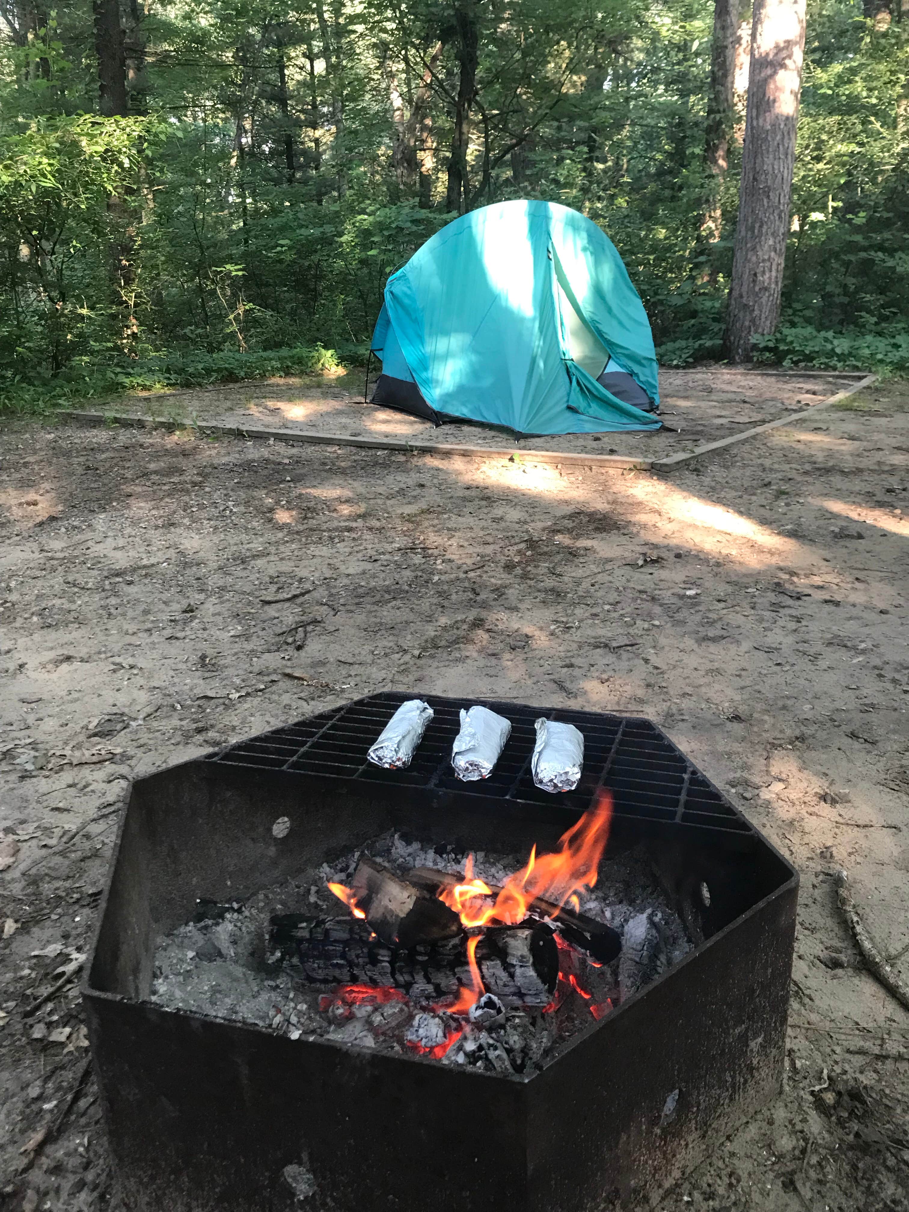 Joanna B.'s photo at Bluewater Bay Campground — Mirror Lake State Park near Baraboo, WI
