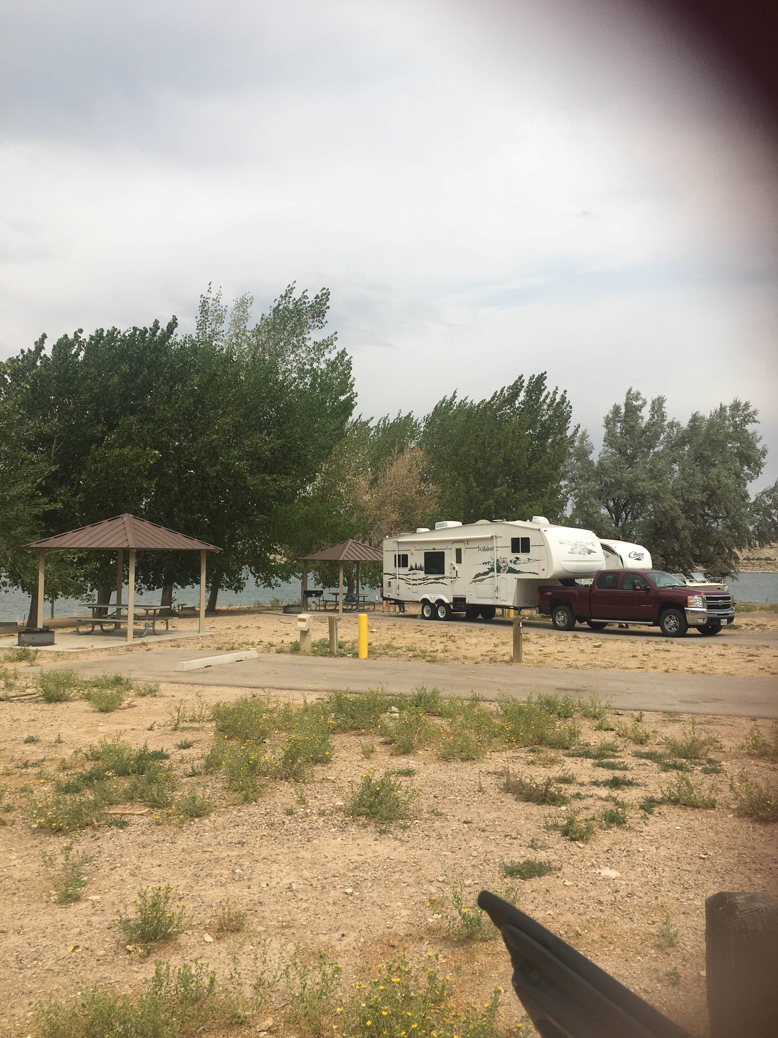 Xochitl A.'s photo of rv camping at Mountain View Campground — Fred Hayes State Park at Starvation near Roosevelt, UT