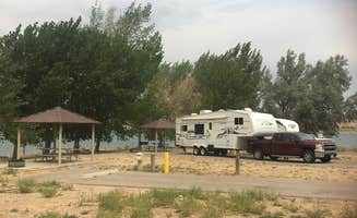 Xochitl A.'s photo of rv camping at Mountain View Campground — Fred Hayes State Park at Starvation near Hanna, UT