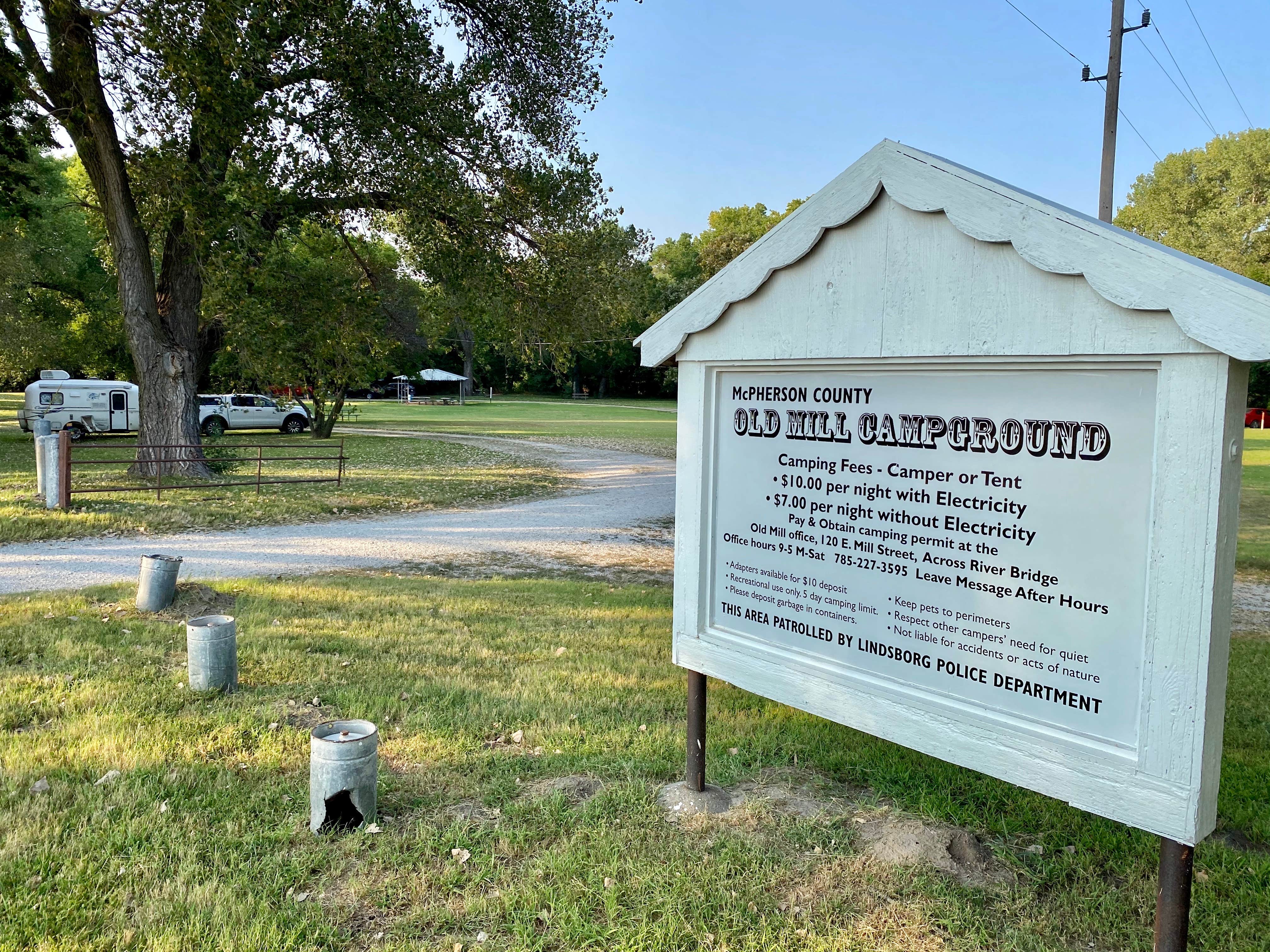 Camper-submitted photo at Old Mill Campground near Marquette, KS