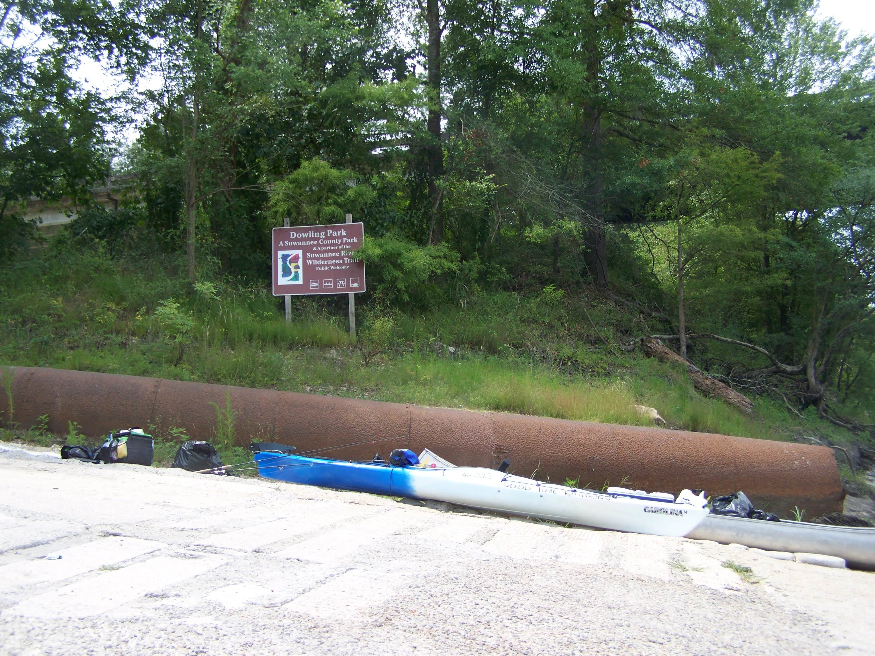 Camper-submitted photo at Dowling Park River Camp — Suwannee River Wilderness Trail near Jasper, FL