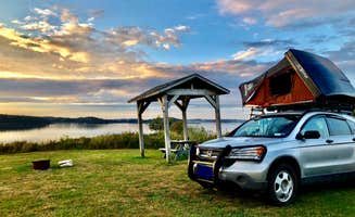 Porcelain D.'s photo at Sunset Point RV Park near Whiting, ME