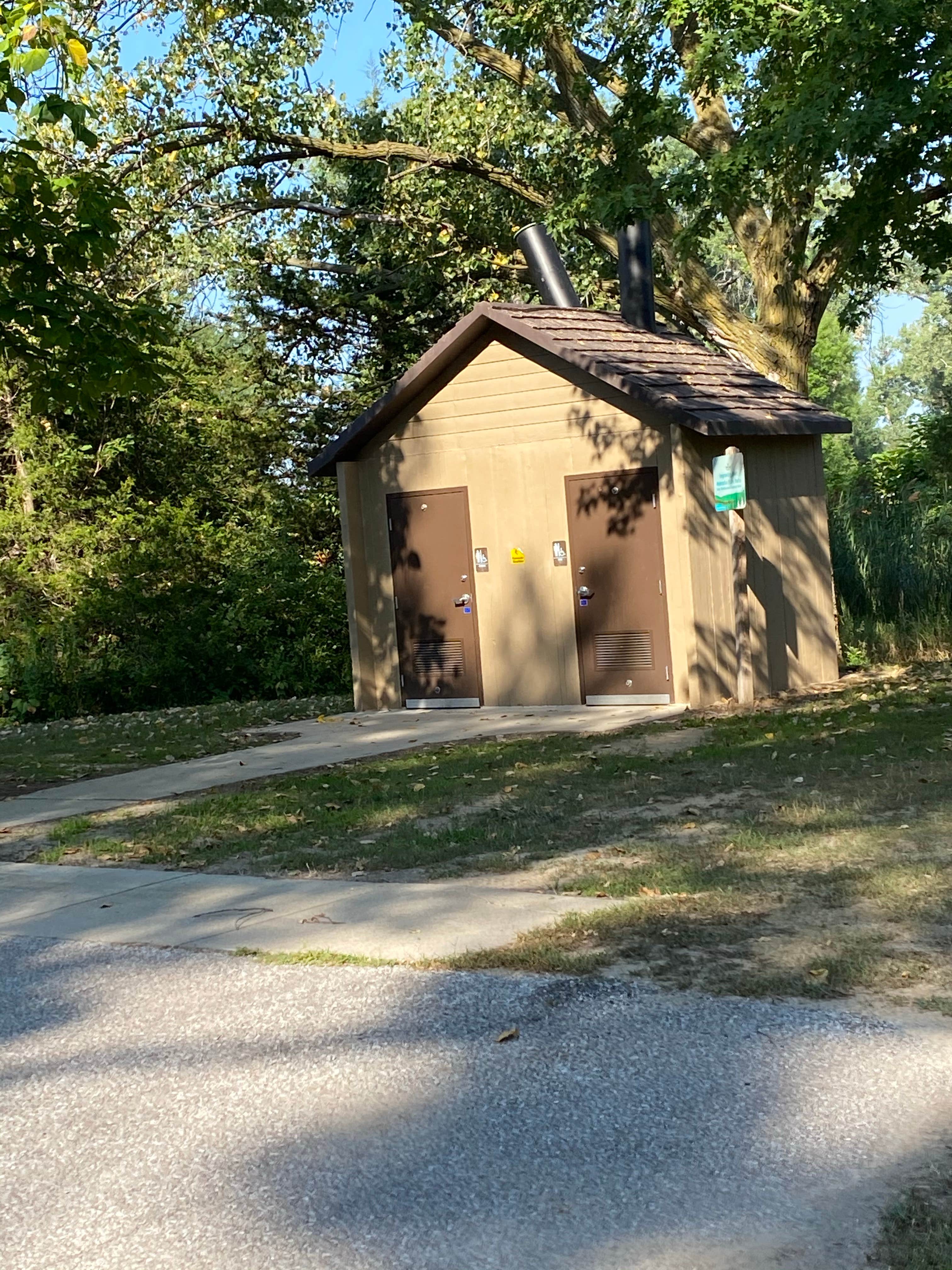 Shannon G.'s photo of a cabin at Goldenrod Campground — Two Rivers SRA near Pisgah, IA