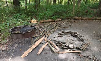 Camping near Park and Pack Campsite 3 — Mohican-Memorial State Forest: Mohican Memorial State Forest Park and Pack Site 1, Loudonville, Ohio