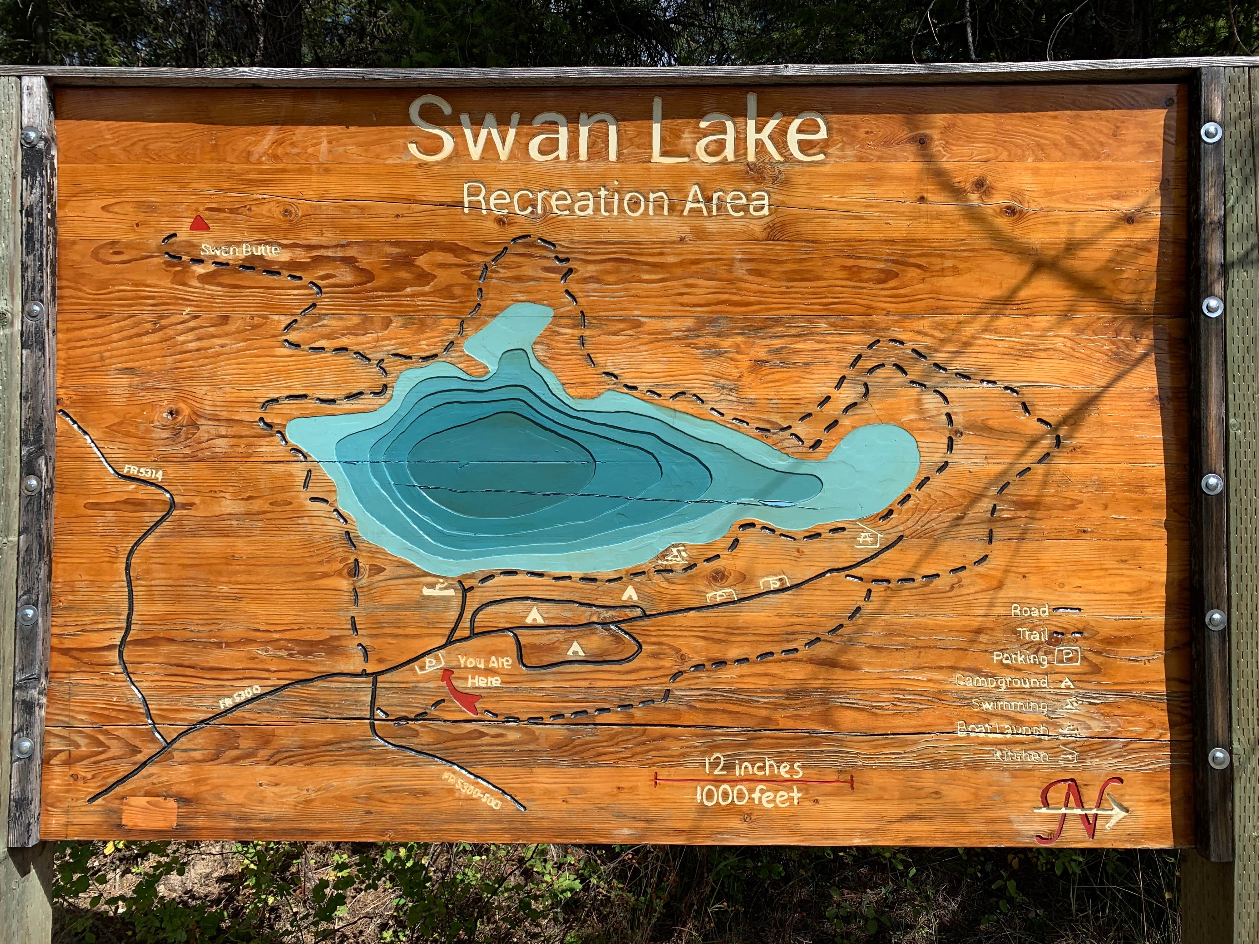 Camper-submitted photo at Swan Lake Kitchen near Republic, WA