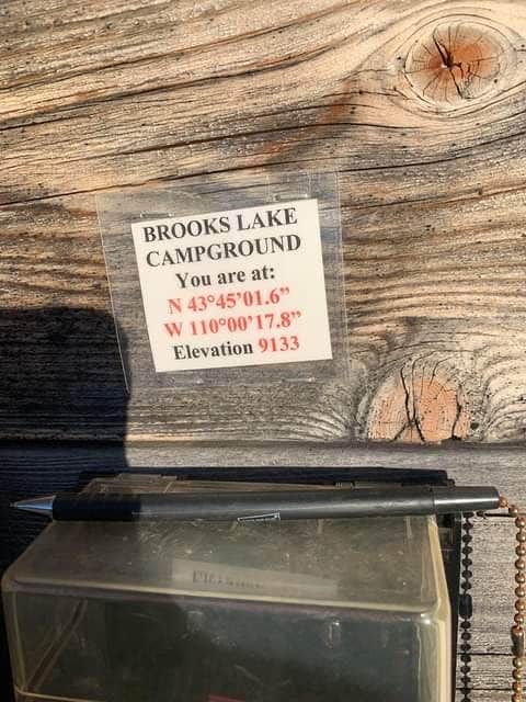 Camper-submitted photo at Brooks Lake Campground near Shoshone National Forest