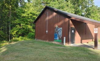 Kenpocentaur K.'s photo of glamping accommodations at Park and Pack Campsite 3 — Mohican-Memorial State Forest near Ashland, OH