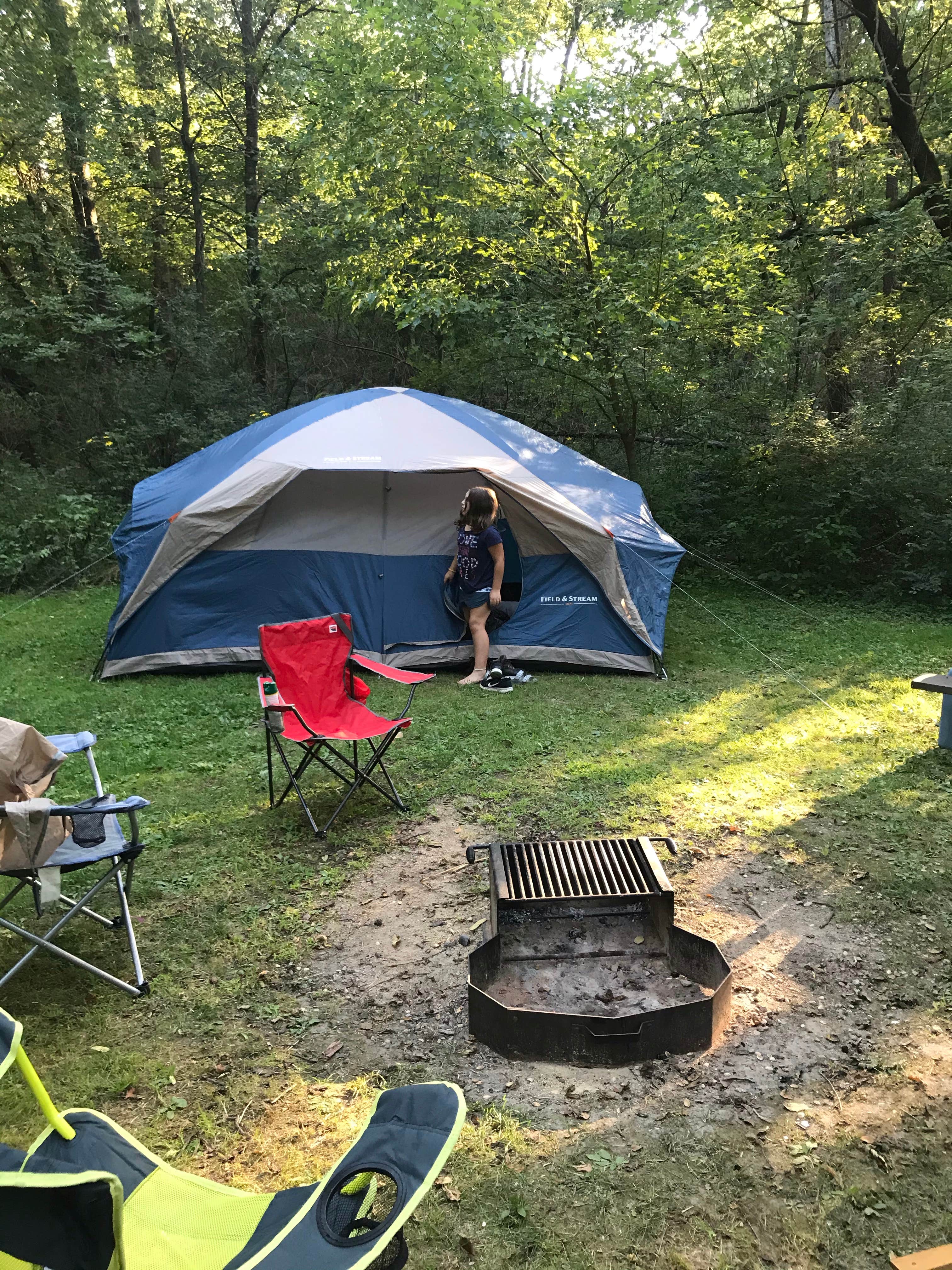 Camper-submitted photo at Canyon Ridge Campground — Apple River Canyon State Park near Lena, IL