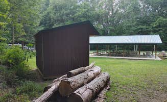 Kenpocentaur K.'s photo of glamping accommodations at Park and Pack Campsite 3 — Mohican-Memorial State Forest near New Albany, OH