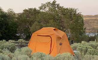 Chad L.'s photo of tent camping at Rocky Coulee Recreation Area near Parker, WA