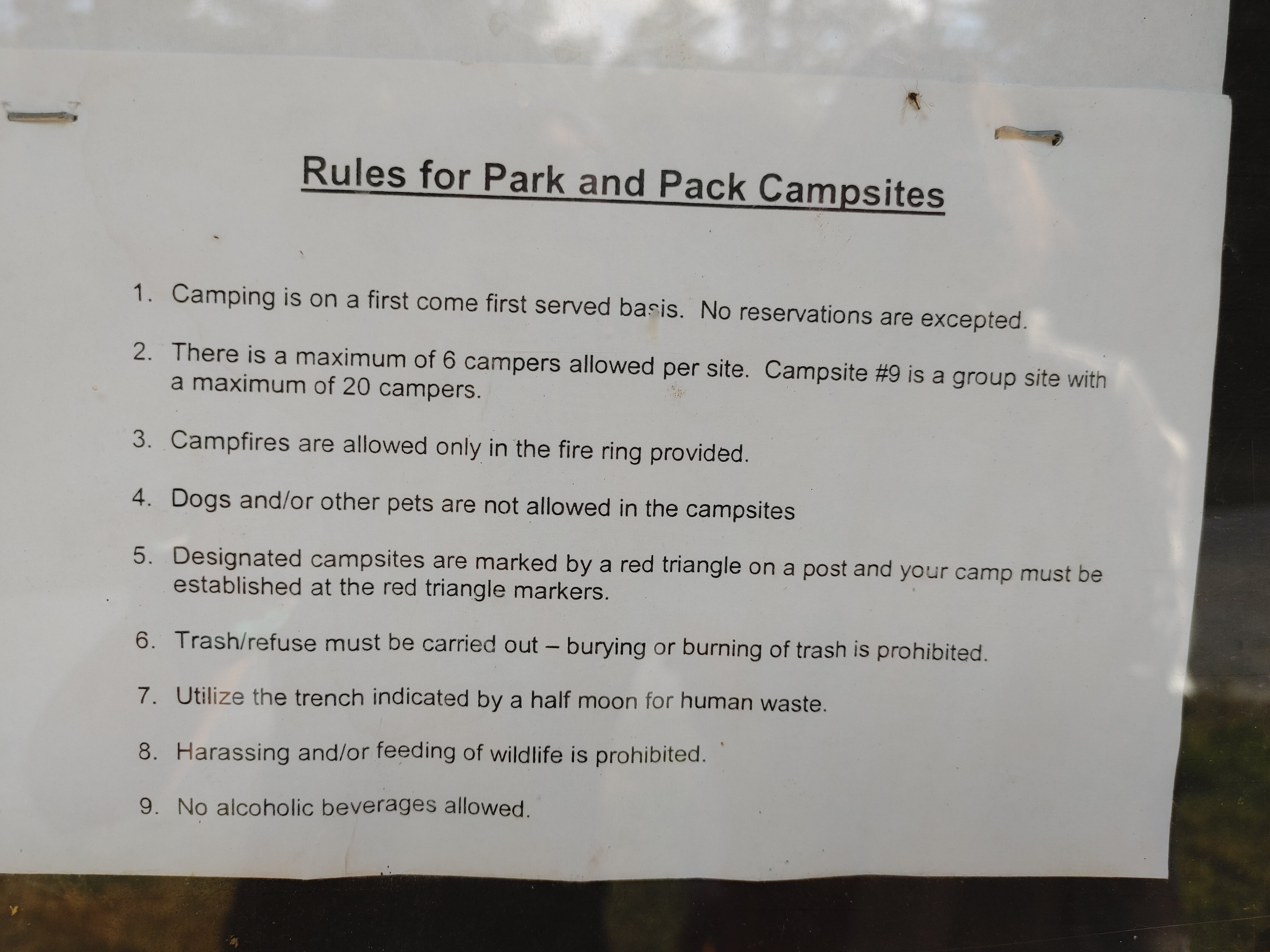 Respect the campsites as they are awesome and free.