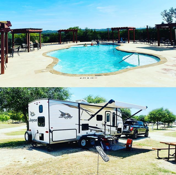 Camper-submitted photo at Antler Oaks Lodge and RV Resort near Bandera, TX