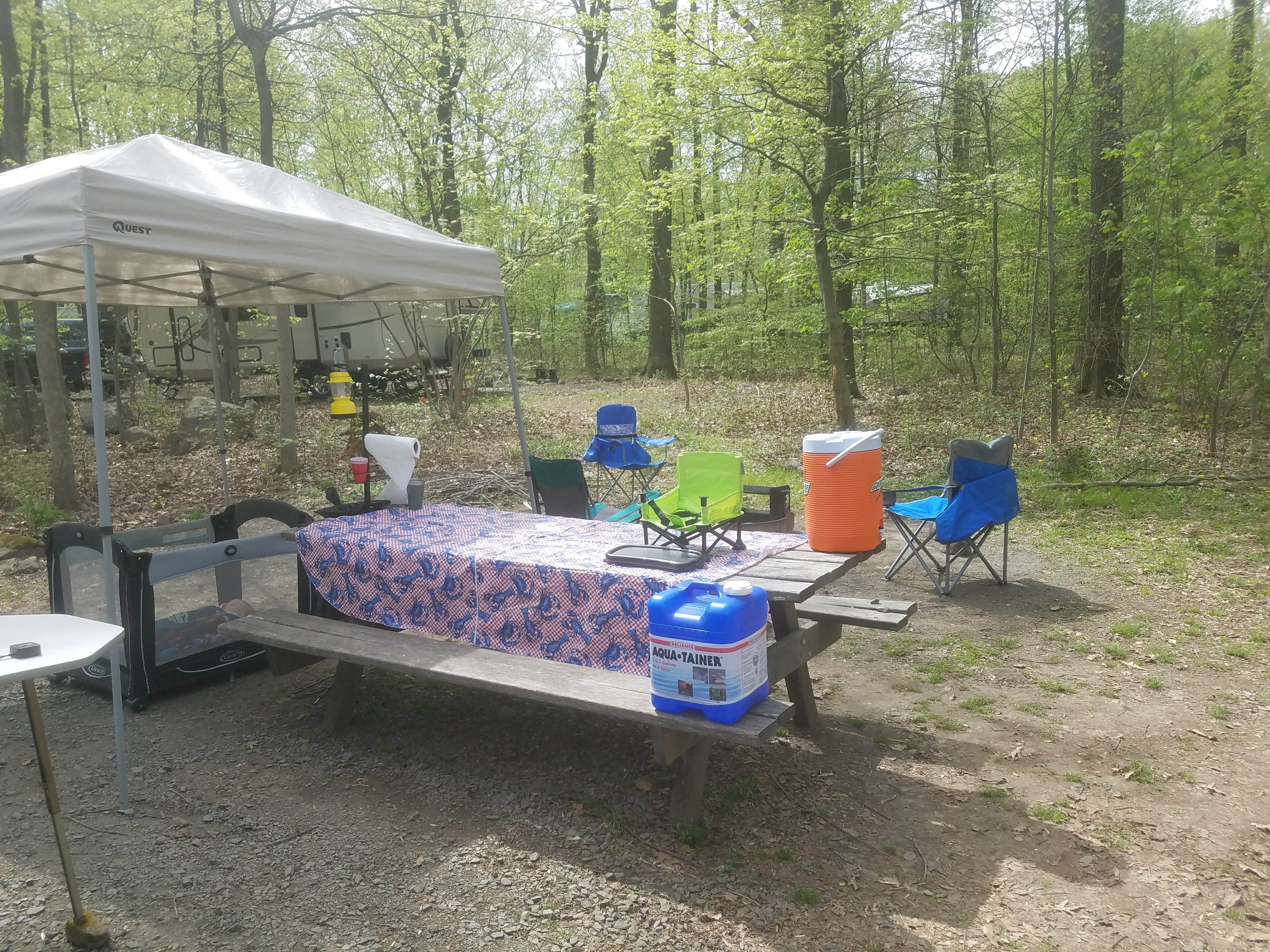 Jen R.'s photo at French Creek State Park Campground near Media, PA