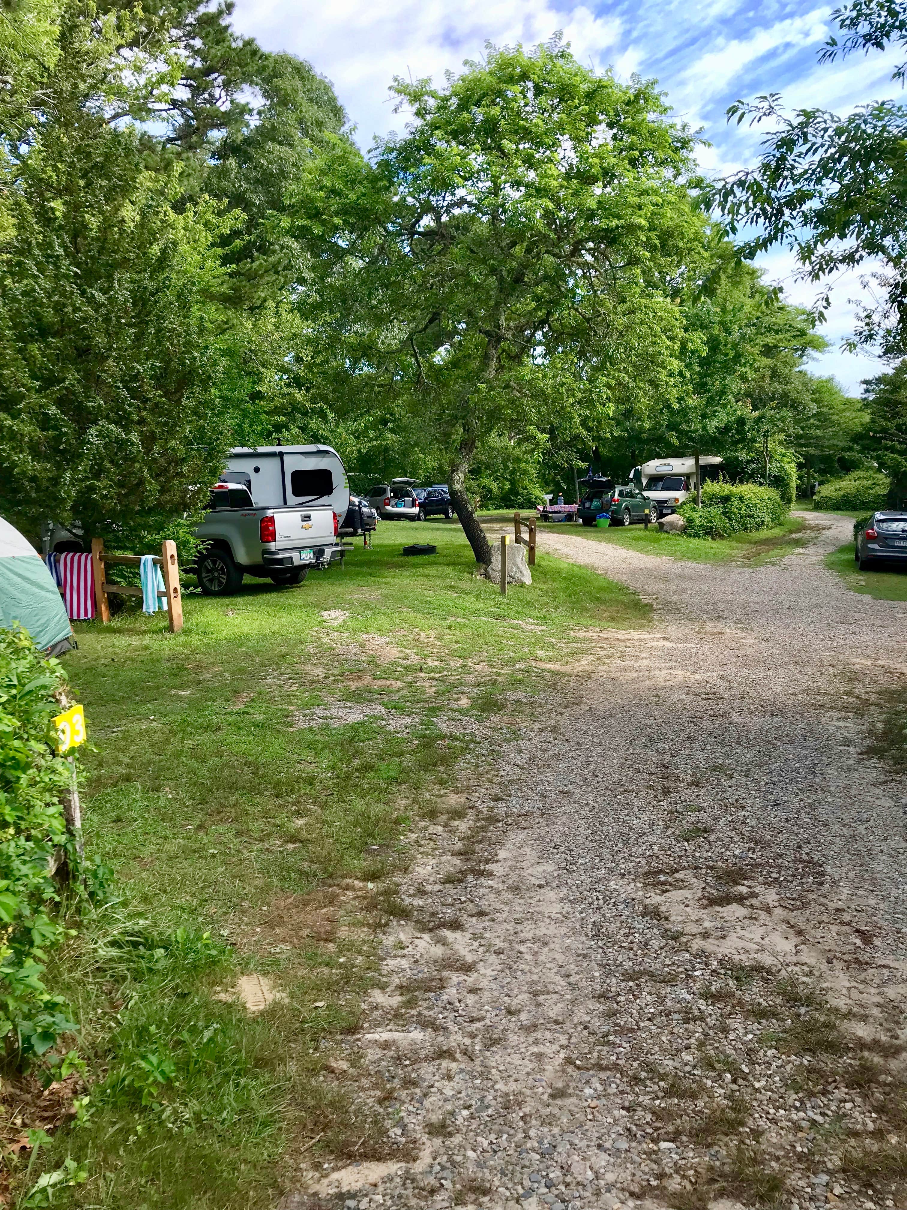 Emily  N.'s photo at Shady Knoll Campground near Orleans, MA