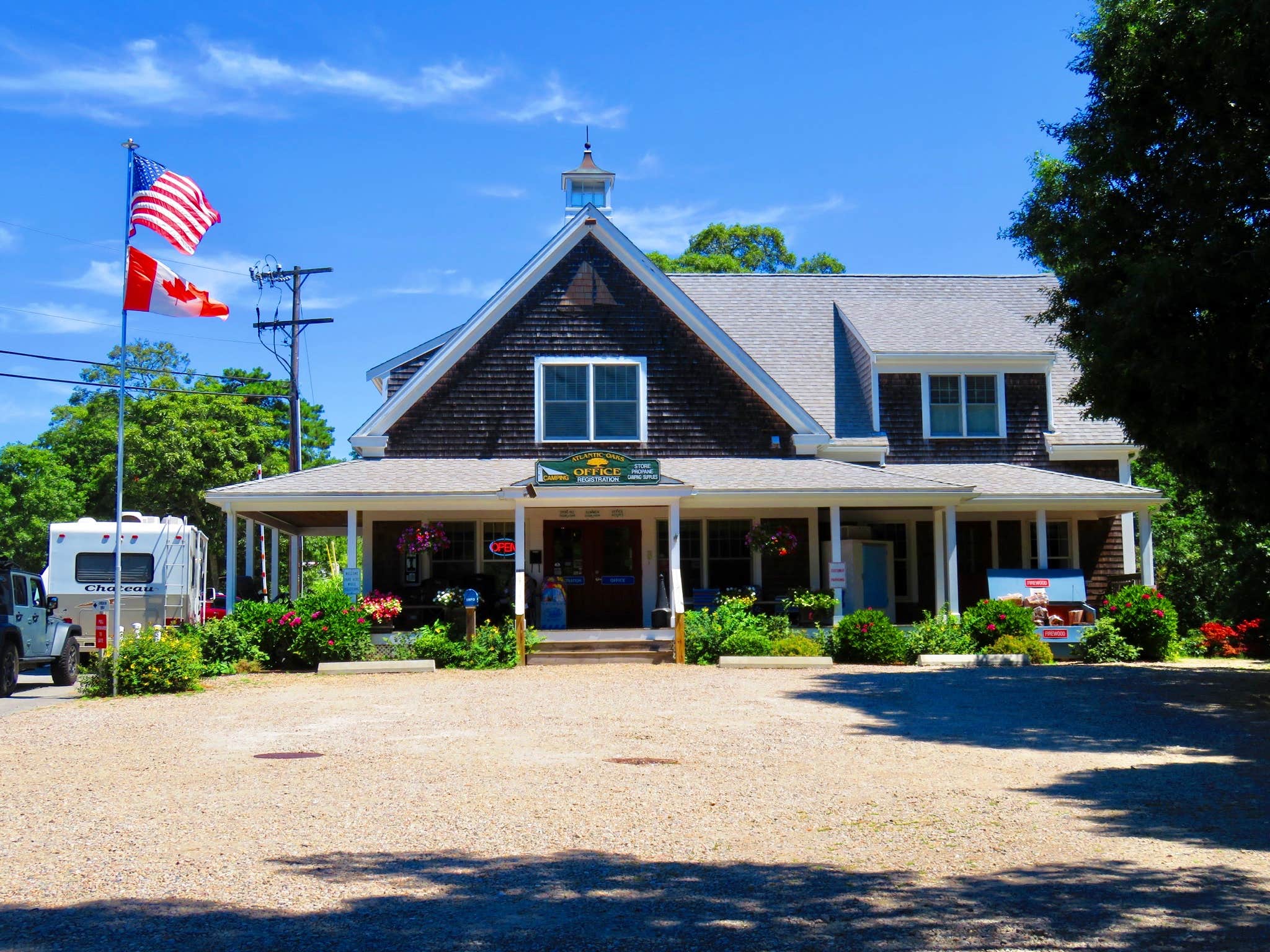 Camper-submitted photo at Atlantic Oaks Campground near Orleans, MA