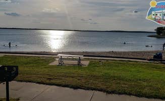 Dude R.'s photo of camping with a horse at Isle du Bois Campsites — Ray Roberts Lake State Park near Garland, TX