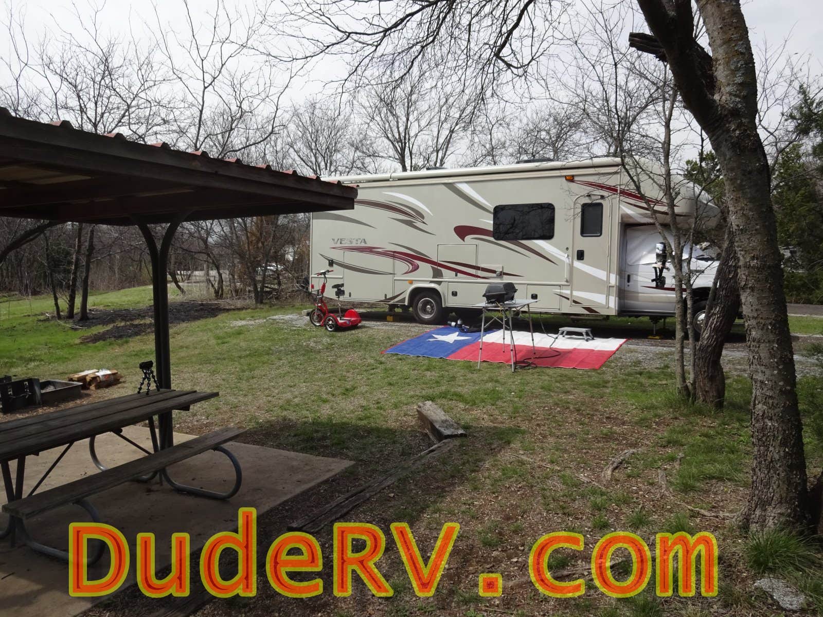 Dude R.'s photo of rv camping at Cedar Hill State Park Campground near Duncanville, TX