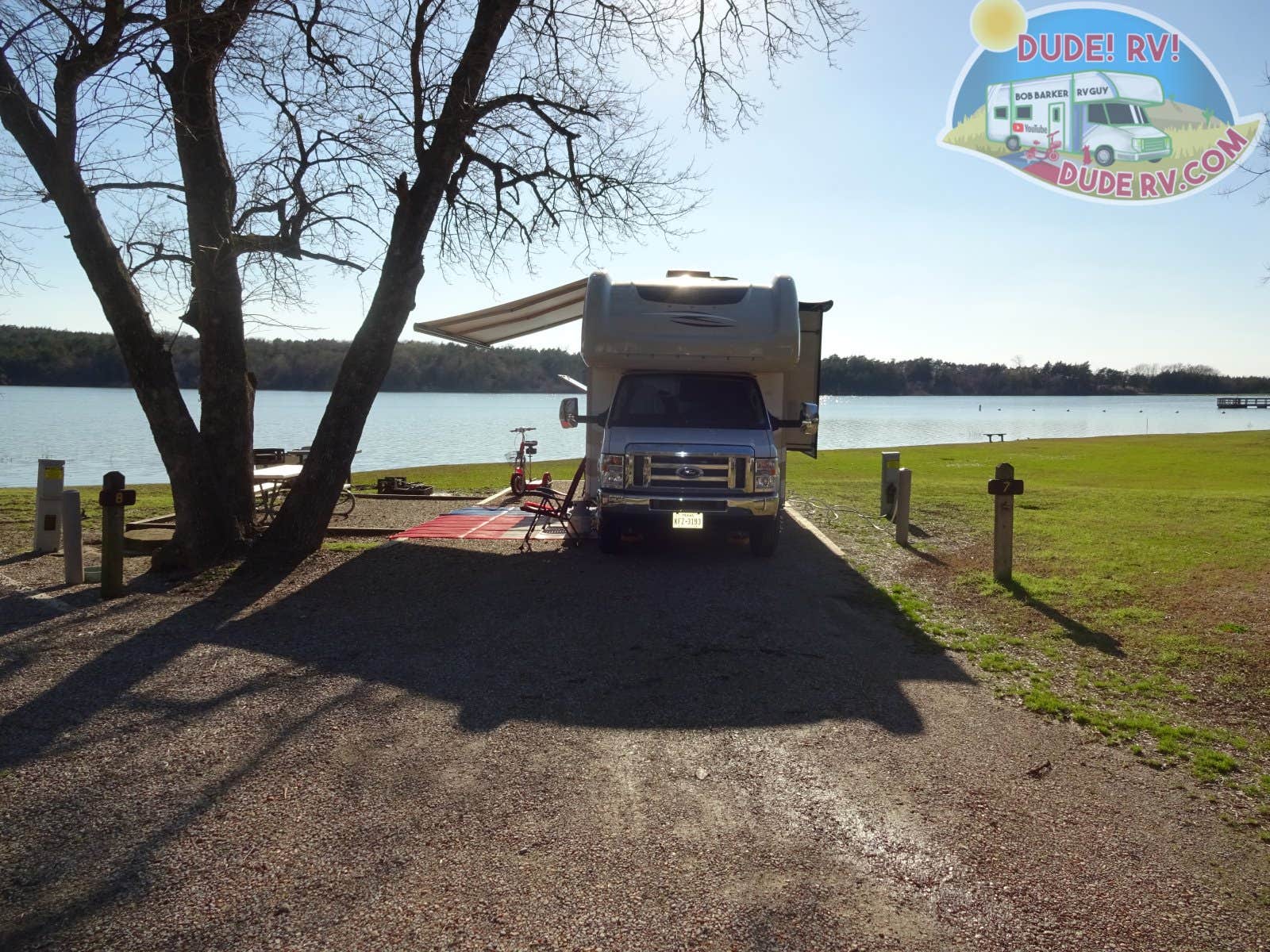 Dude R.'s photo of rv camping at Lake Bonham Recreation Area near Pat Mayse Lake