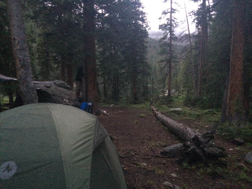 Anthony P.'s photo of tent camping at Whitney Lake near Granite, CO