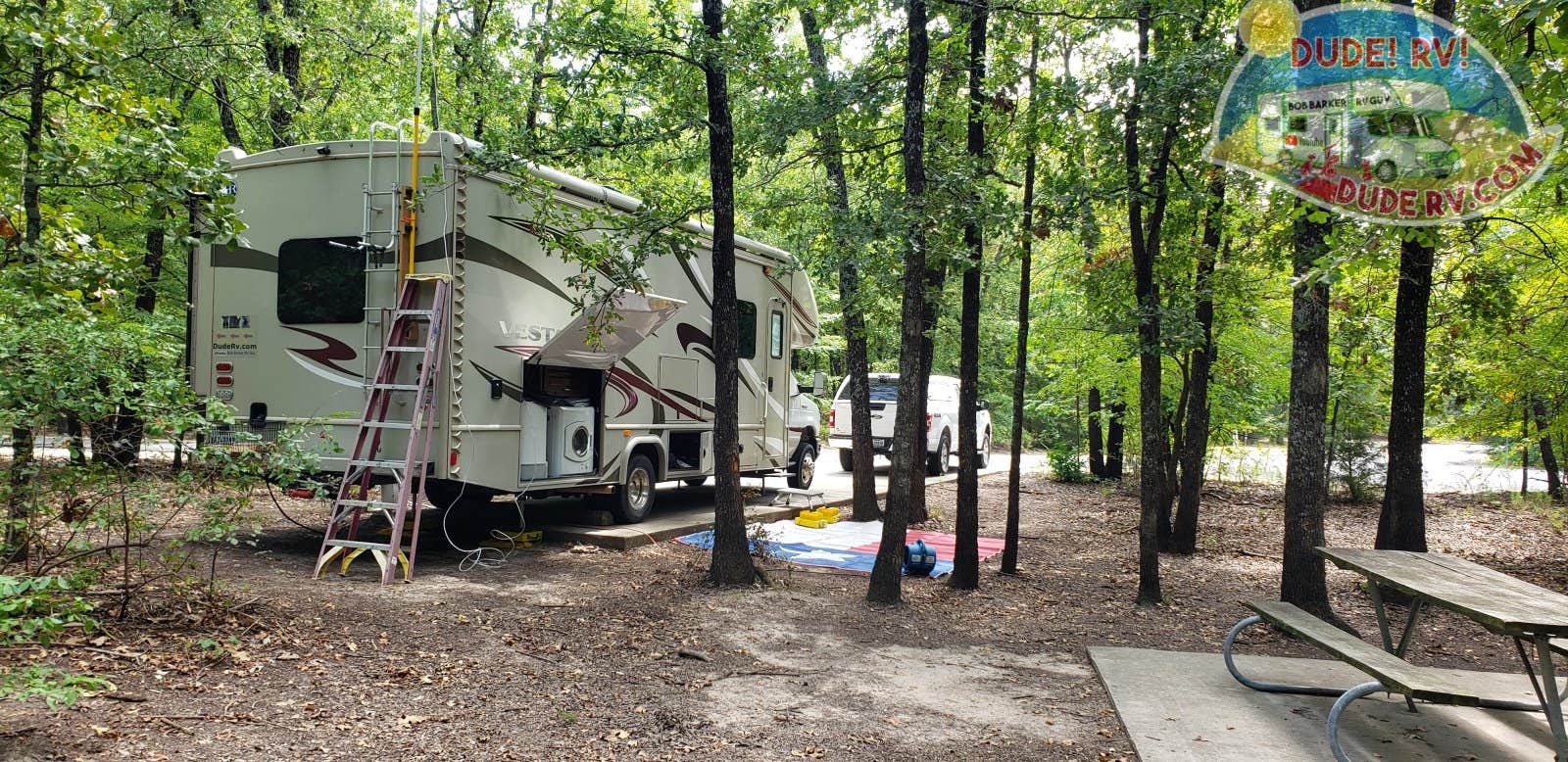 Dude R.'s photo of rv camping at Liberty Grove Campground — Cooper Lake State Park Doctors Creek Unit near Powderly, TX