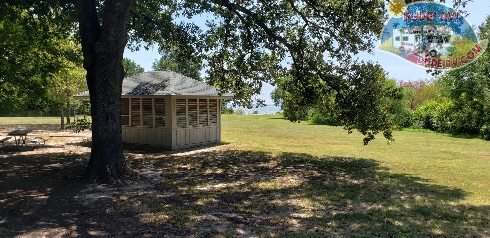 Dude R.'s photo of glamping accommodations at Liberty Grove Campground — Cooper Lake State Park Doctors Creek Unit near Arthur City, TX