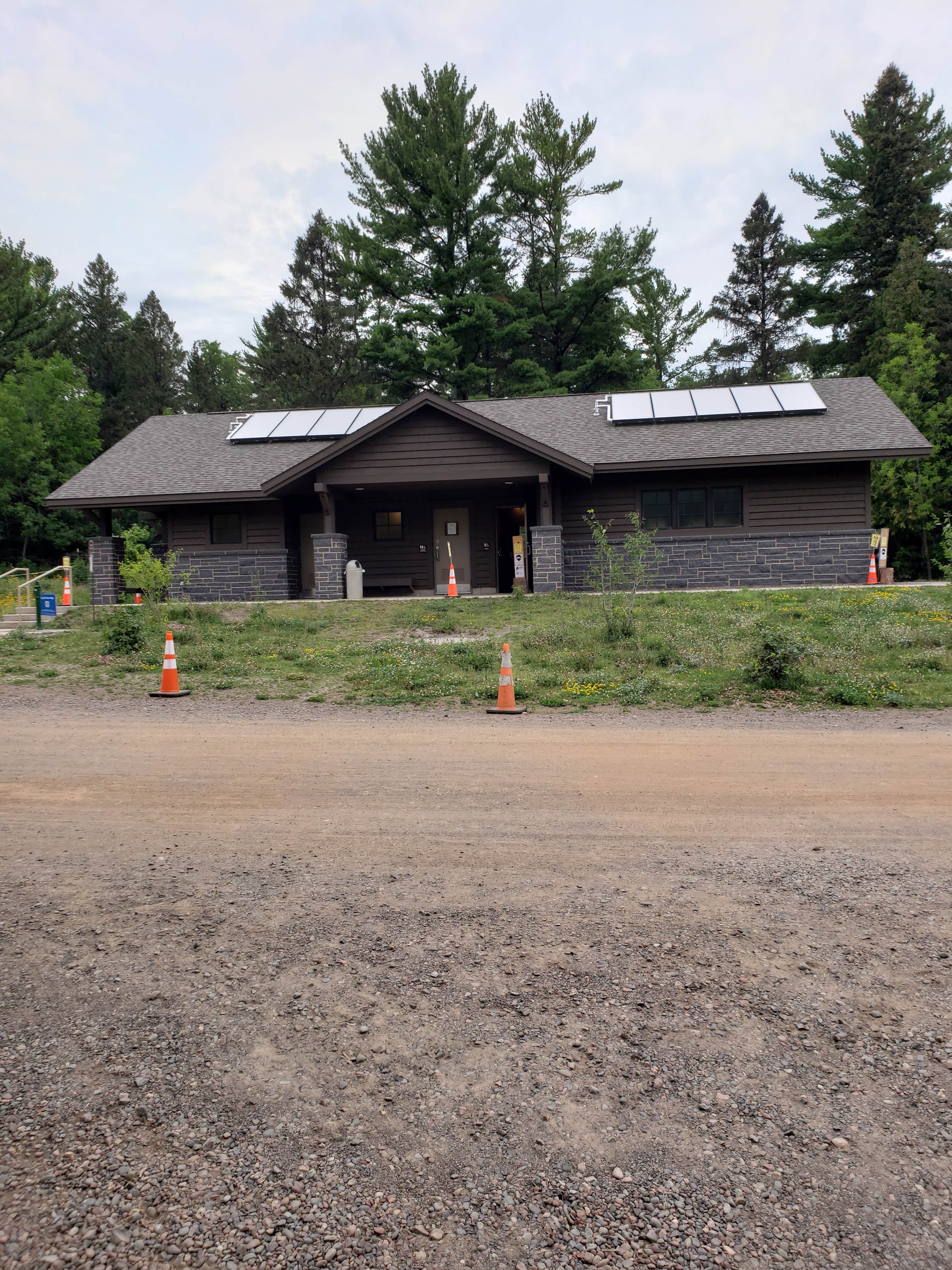 Justin B.'s photo of glamping accommodations at Jay Cooke State Park Campground near Duluth, MN