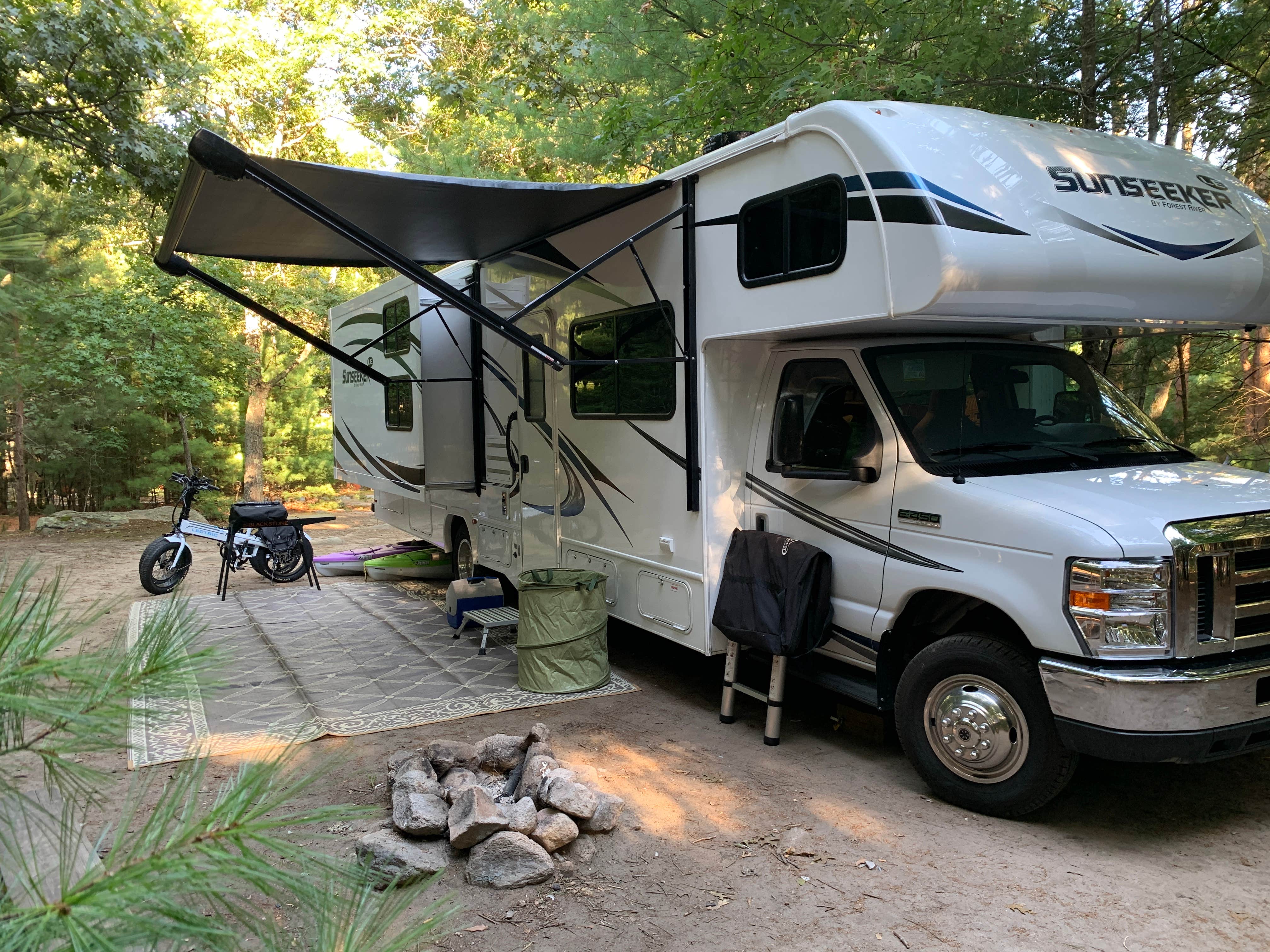 Justin F.&#x27;s photo of rv camping at Burlingame State Park Campground near West Warwick, RI