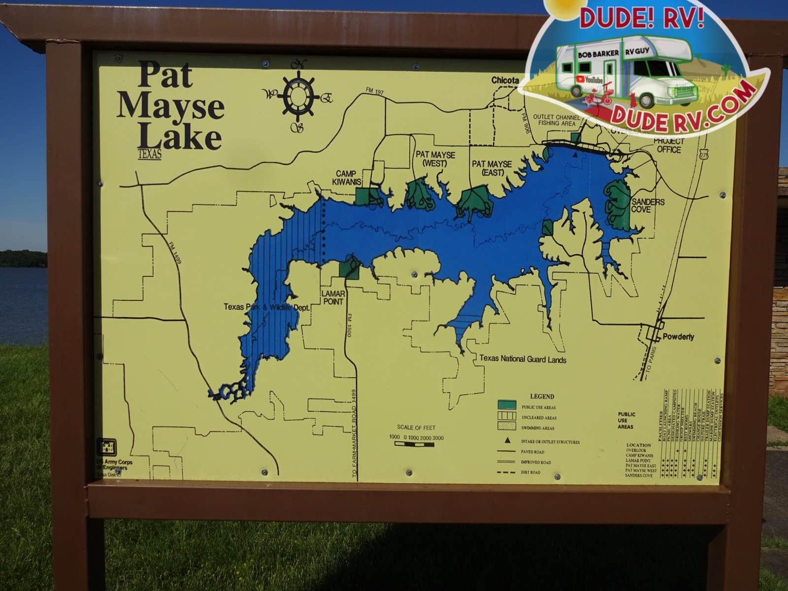 Camper-submitted photo at Pat Mayse Sanders Cove Recreations area near Arthur City, TX