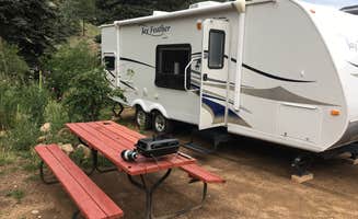 Sarah F.'s photo of rv camping at Rainbow Trout Ranch and Campground near Shawnee, CO