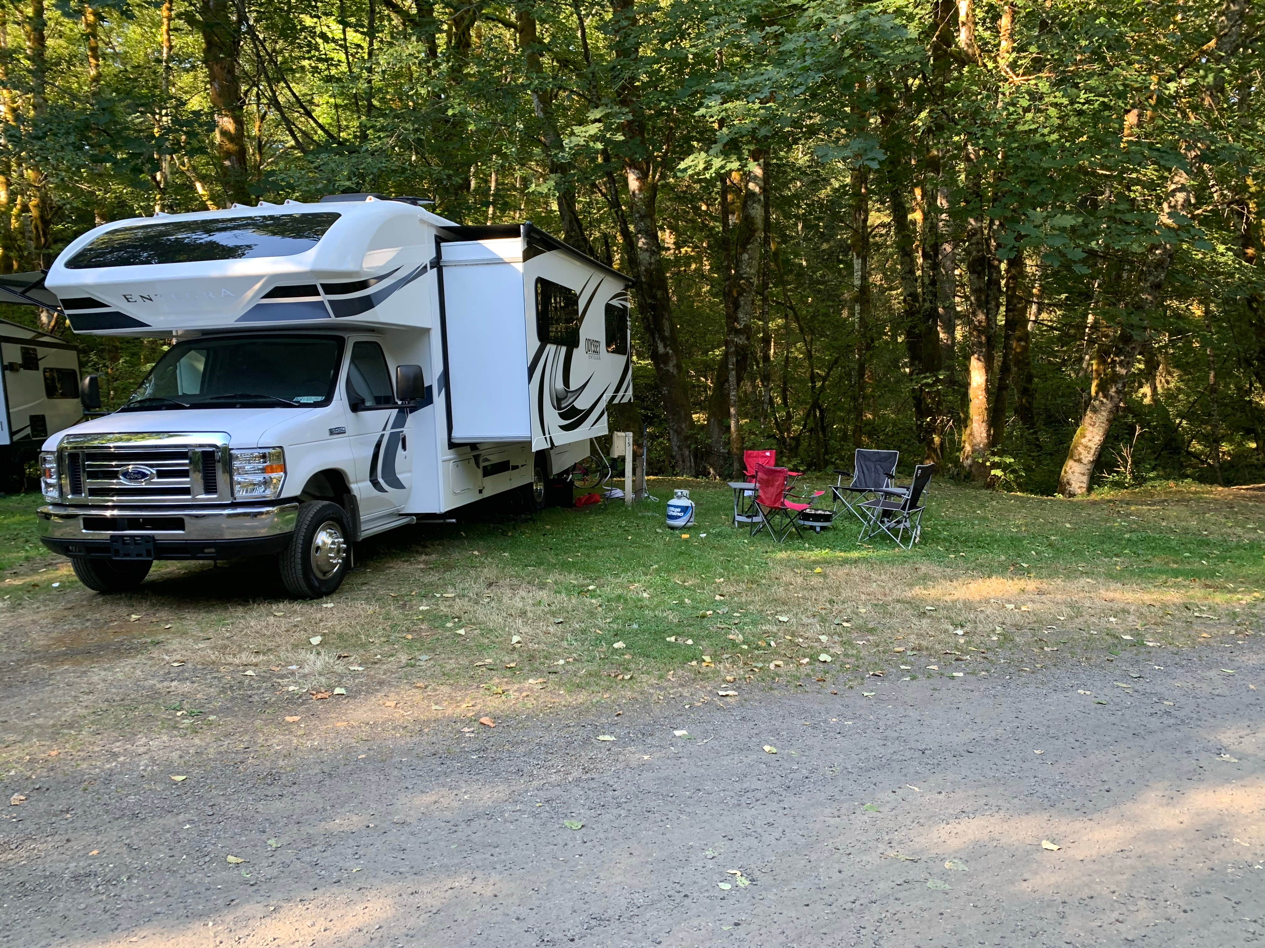 Melissa H.'s photo of rv camping at Mt Hood Village Resort near Gresham, OR