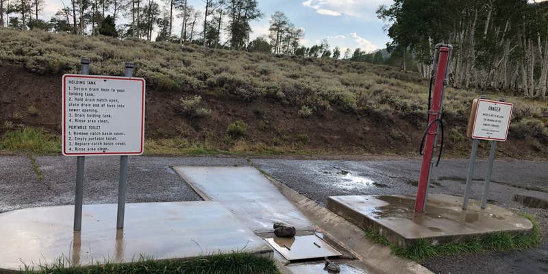 Camper submitted image from Fishlake National Forest Doctor Creek Campground