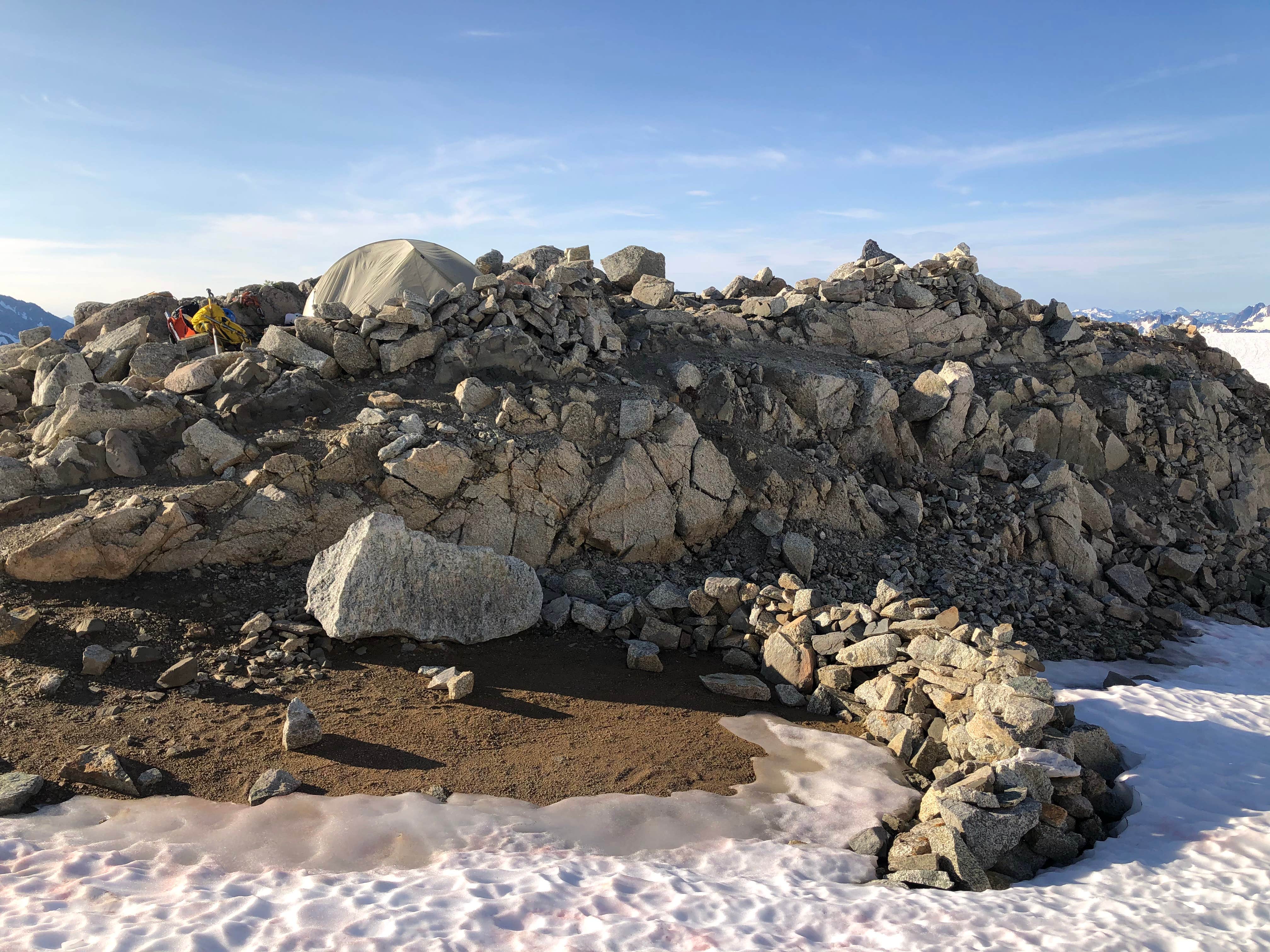 Camper submitted image from Eldorado peak Alpine Camp - 1