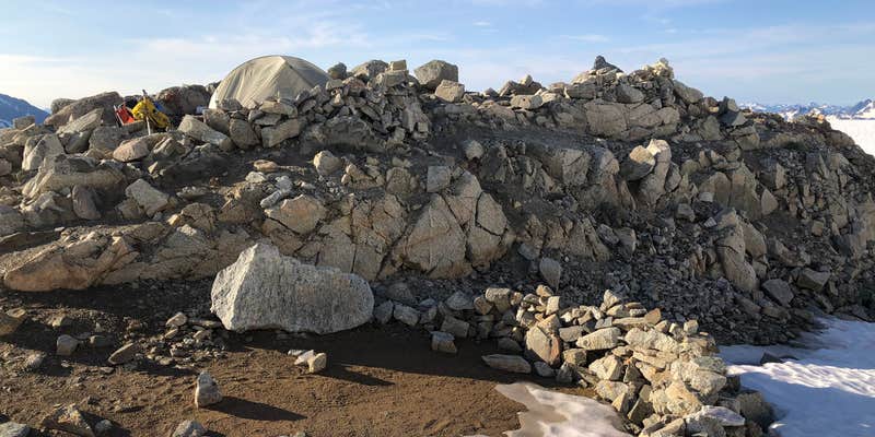 Camper submitted image from Eldorado Peak Alpine Camp — North Cascades National Park
