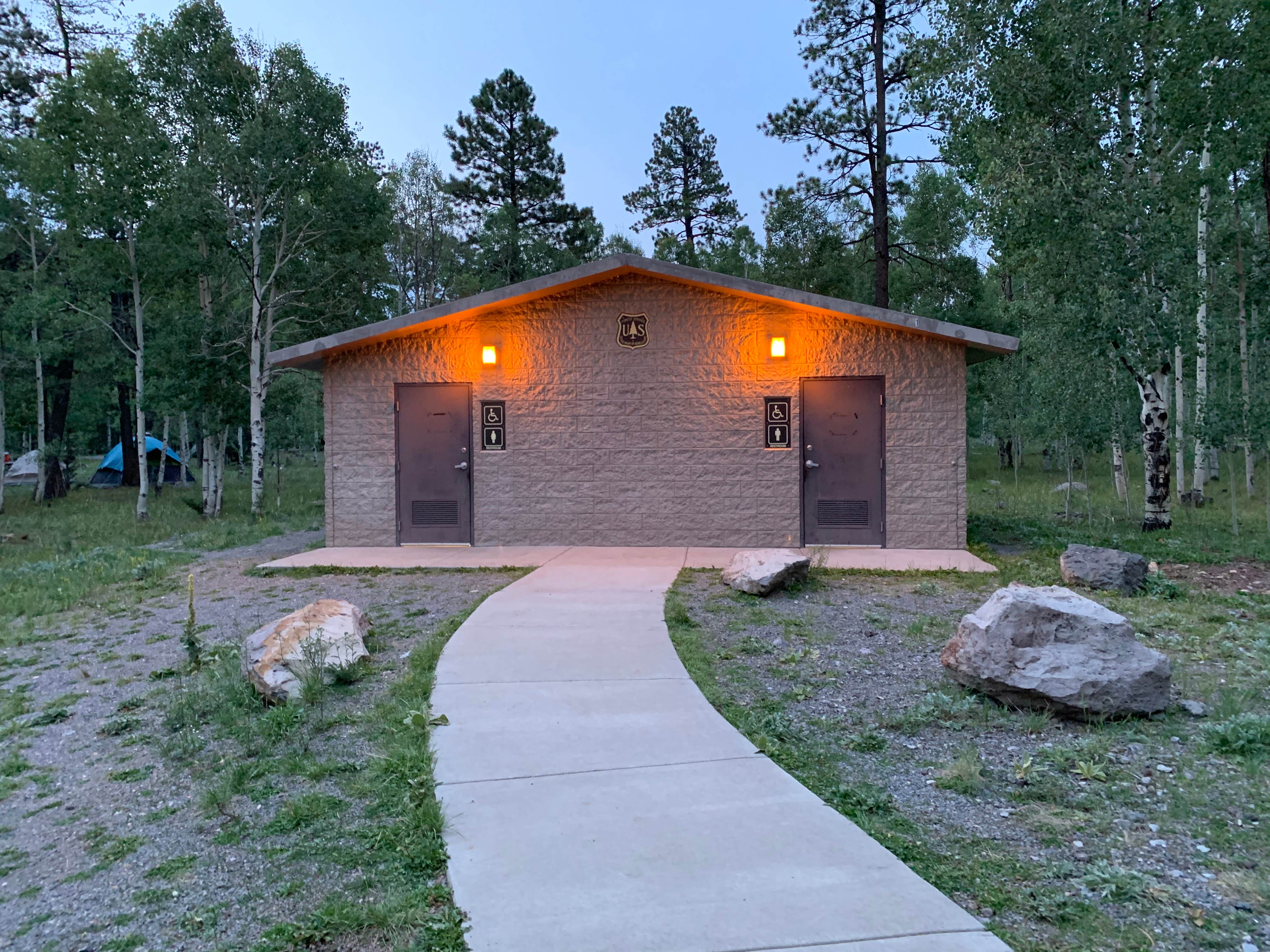 Jacob  W.'s photo of glamping accommodations at Rainbow (AZ) near Lakeside, AZ