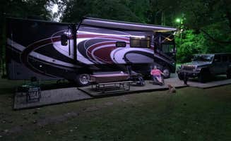 Ed J.'s photo of camping with pets at Travelers Rest-North Greenville KOA near Landrum, SC