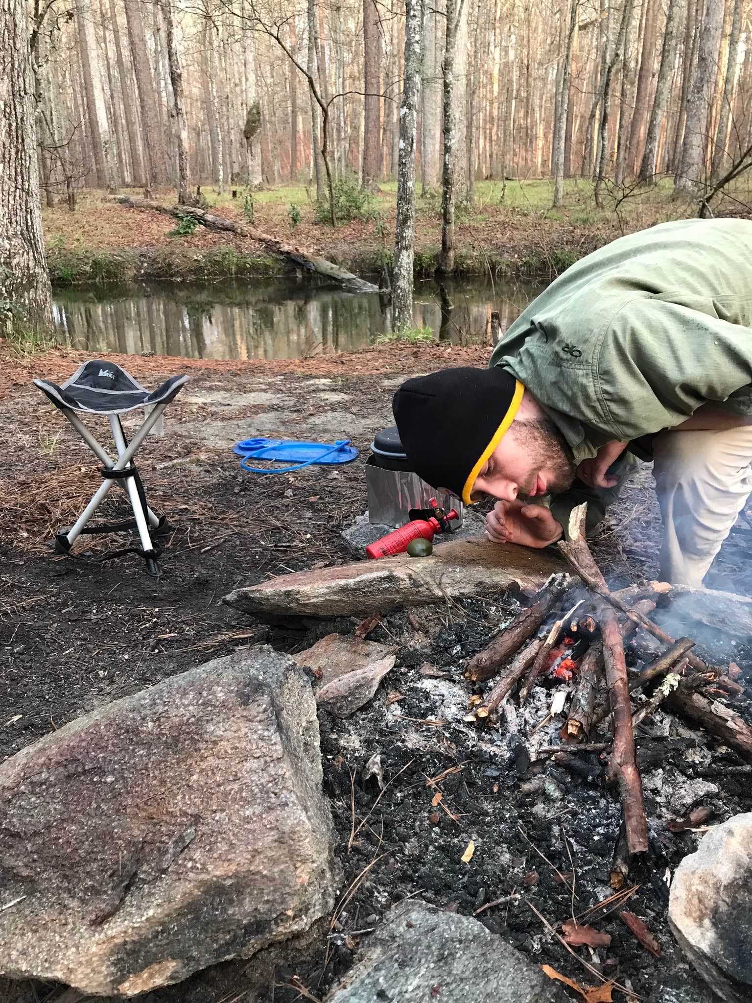 Camper submitted image from Cheaha Falls Campground - 3