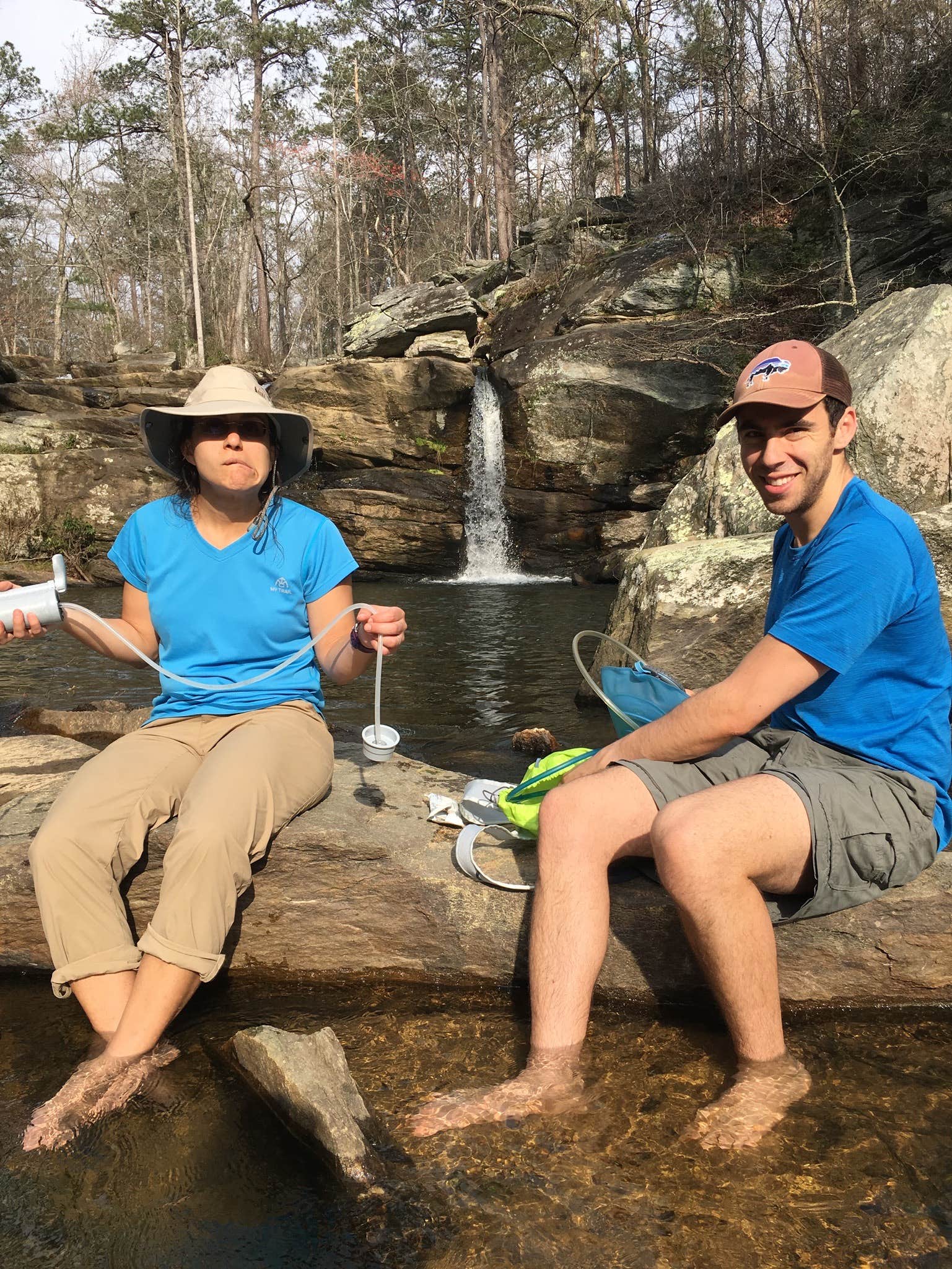 Camper submitted image from Cheaha Falls Campground - 5