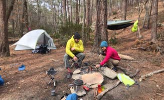 Asher K.'s photo of tent camping at Cheaha Falls Campground near Ashland, AL