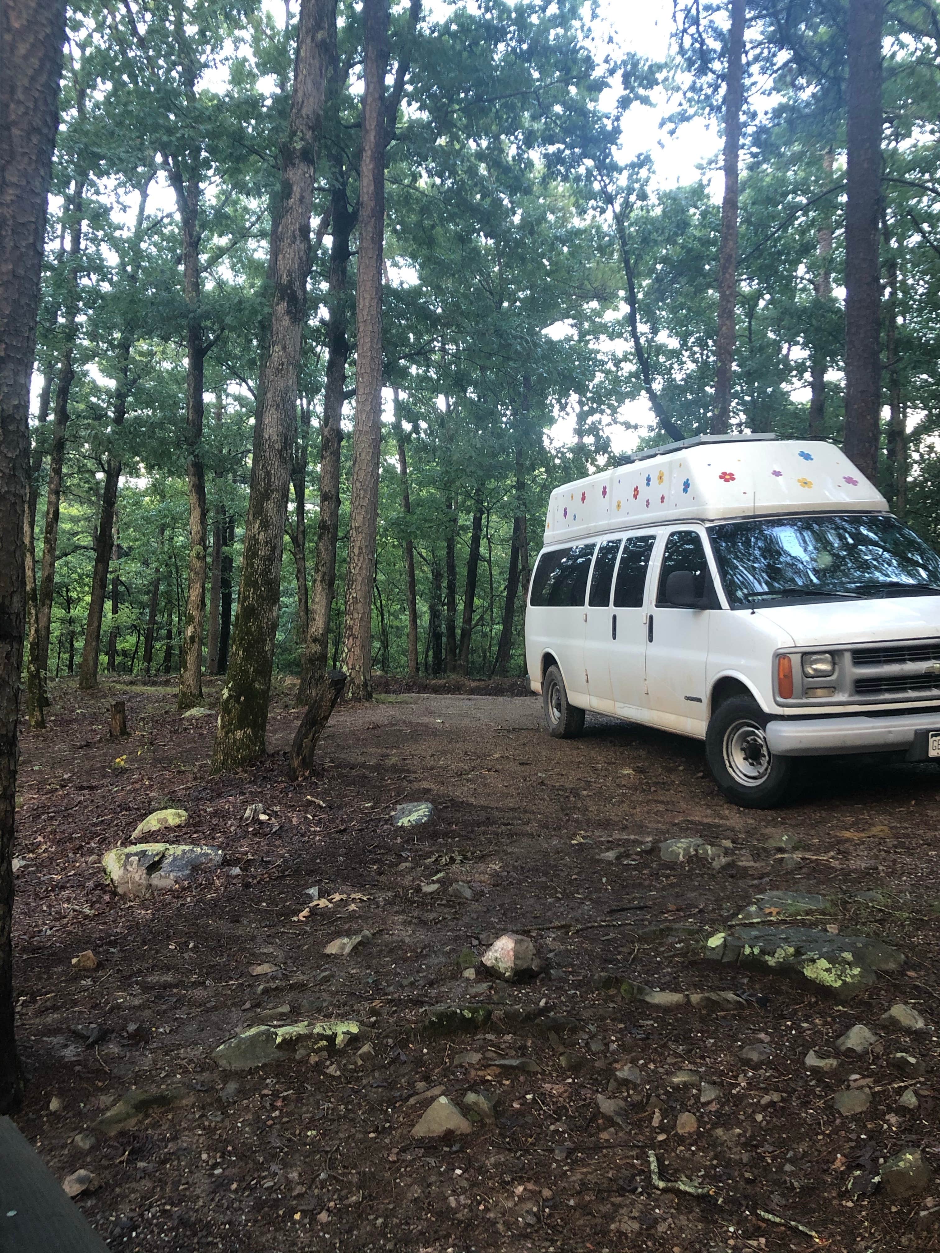 Camper-submitted photo at Hickory Nut Mountain near Benton, AR