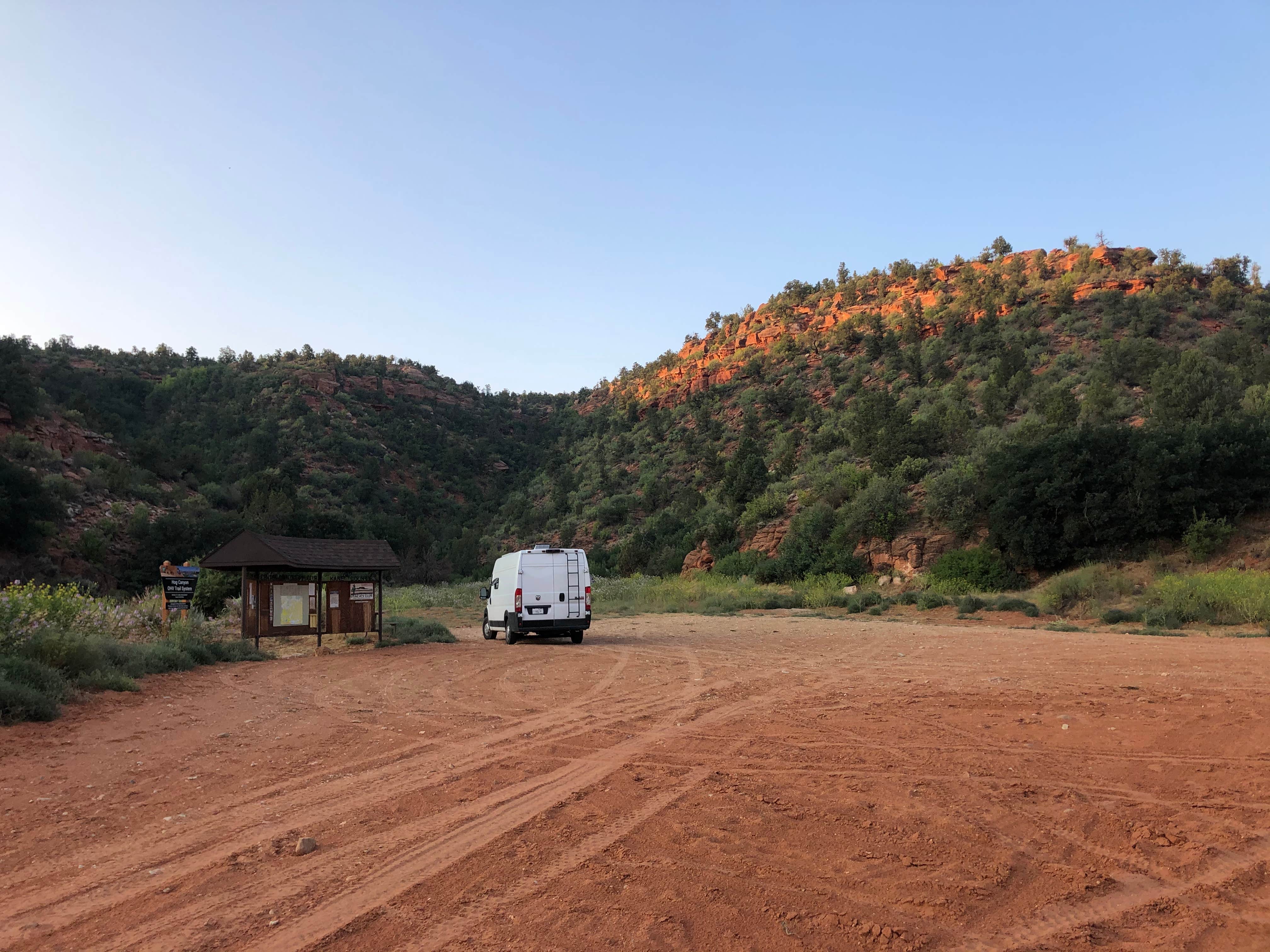 Camping near Seaman Wash Dispersed: Hog Canyon, Kanab, Utah