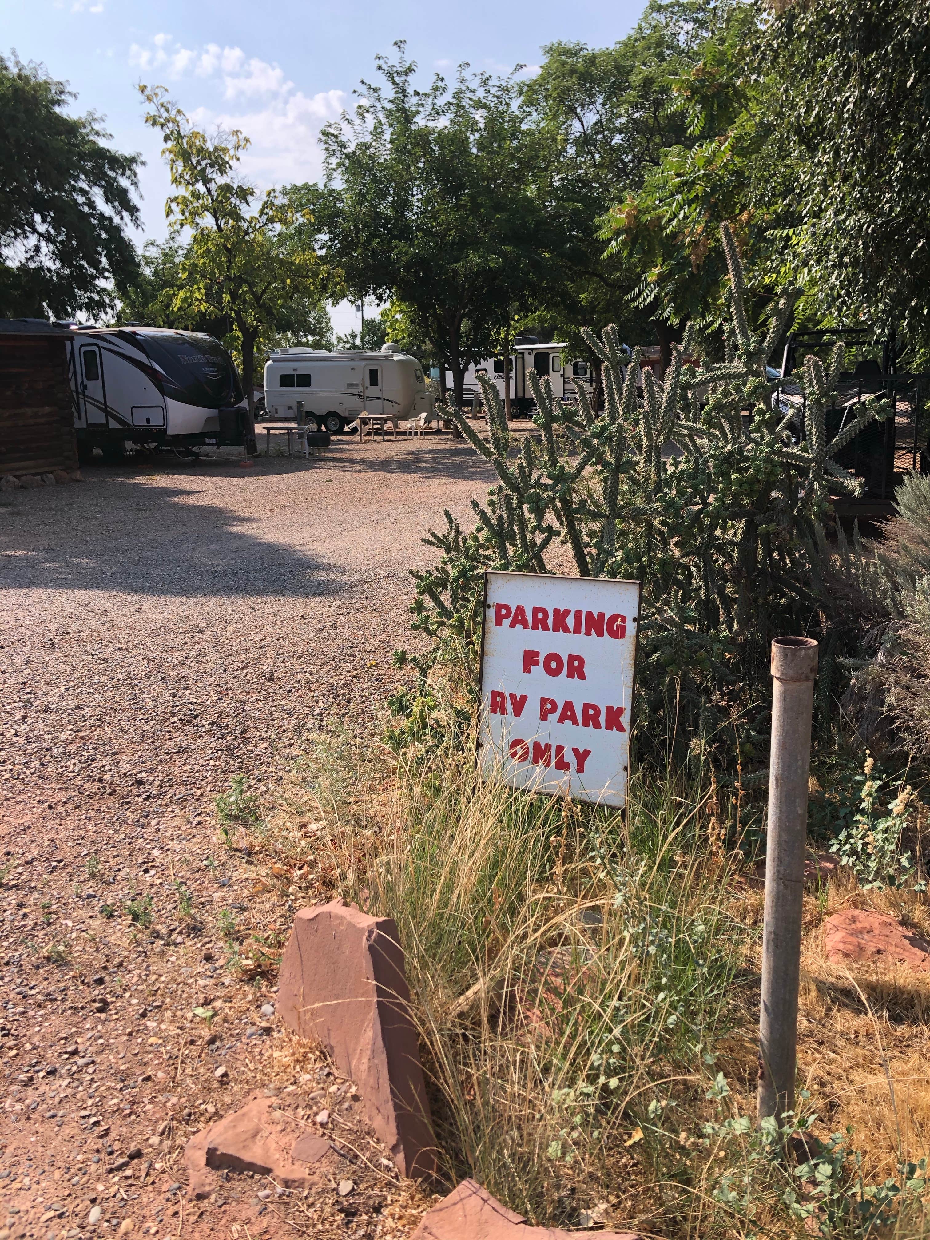 Sarah W.'s photo of rv camping at Hitch-N-Post RV Park near Mount Carmel Junction, UT
