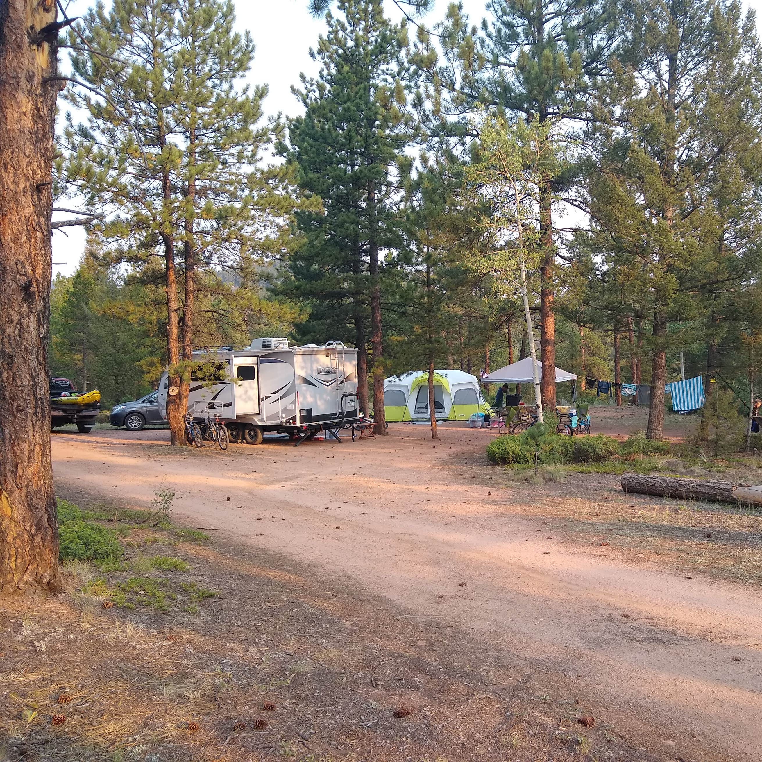 Castle Mountain Recreation Area at Wellington Lake Camping Buffalo