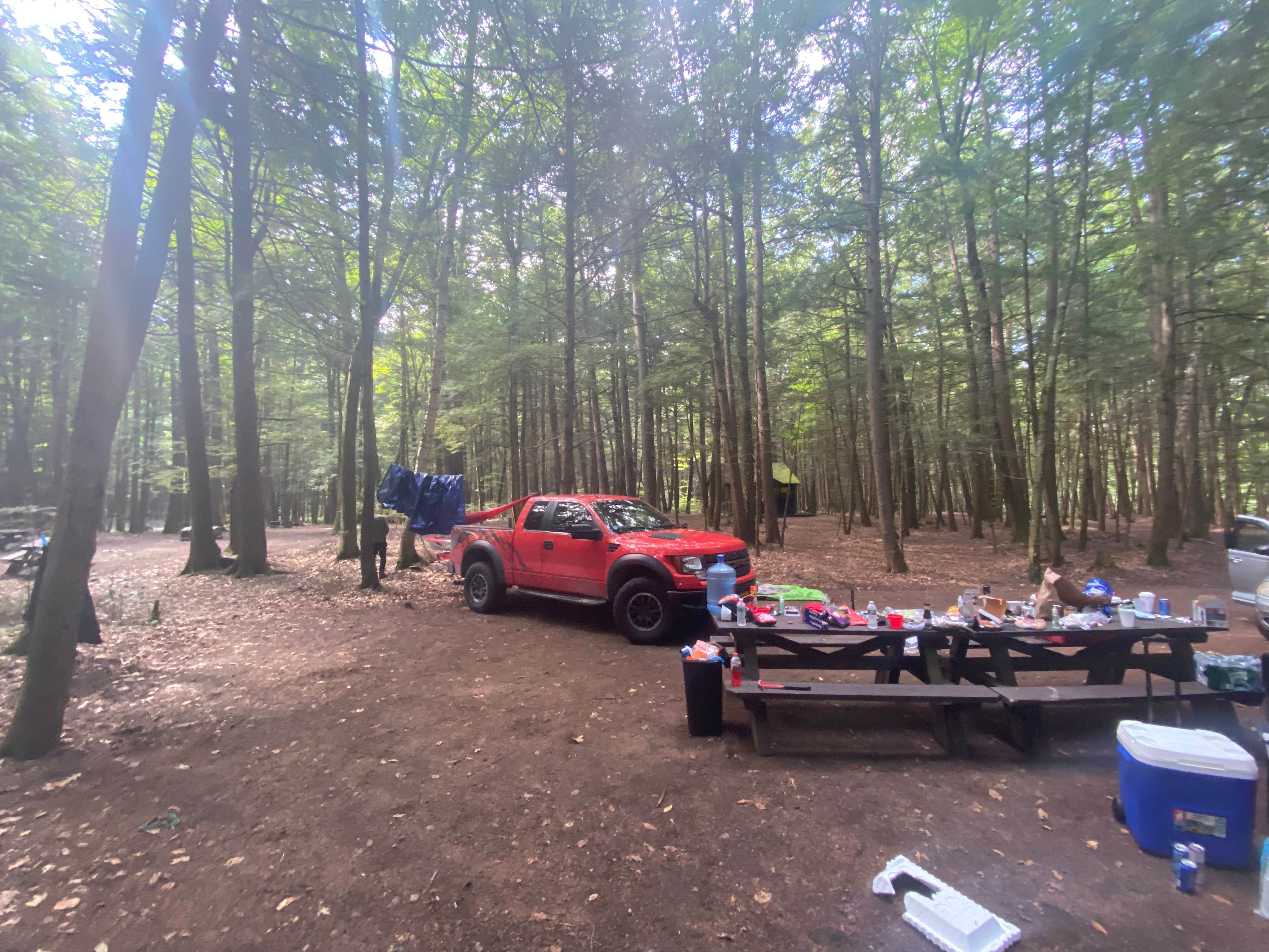 Camper-submitted photo at Luzerne Campground near Saratoga Springs, NY