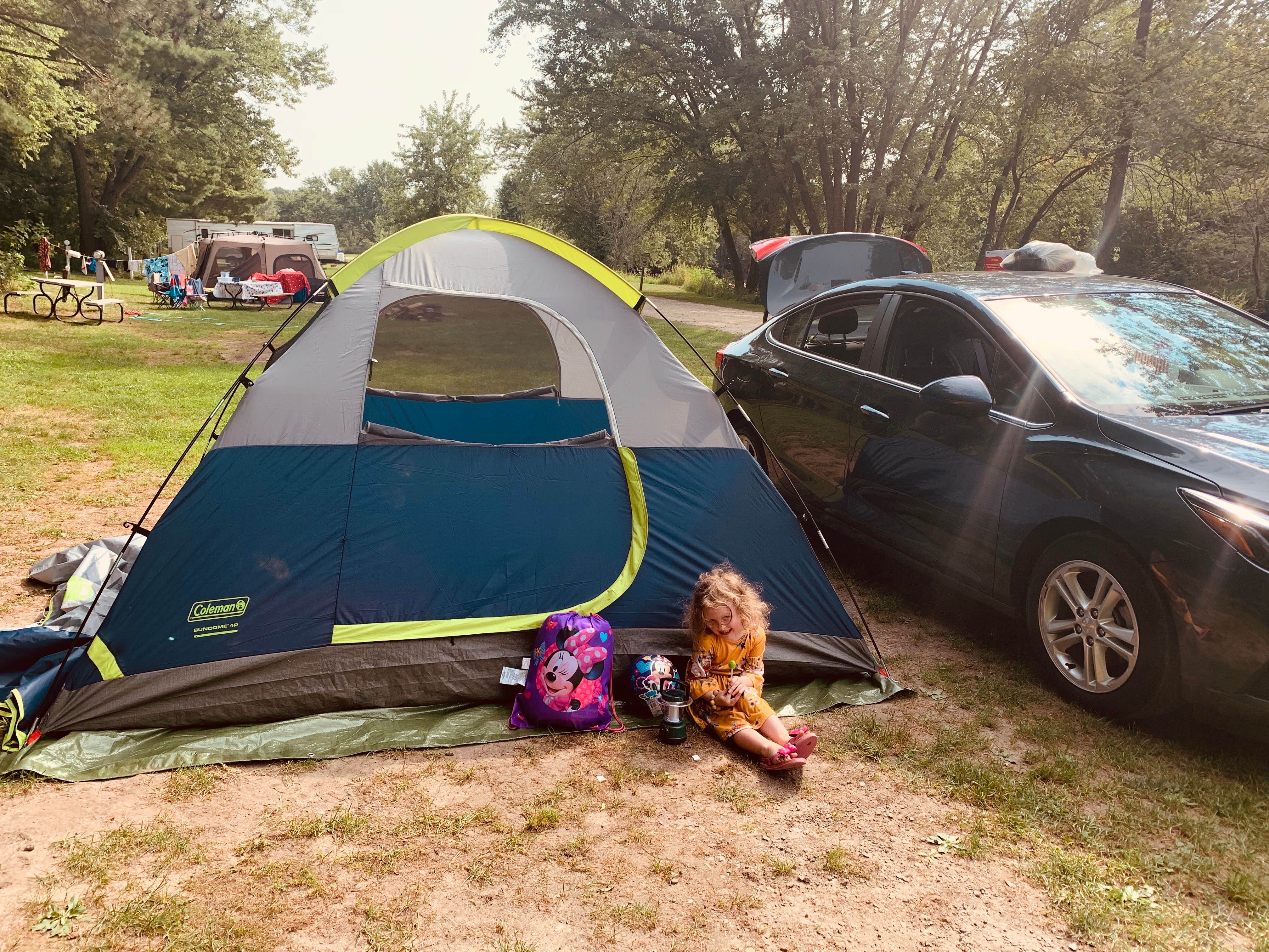 Camper-submitted photo at Sweet Minnihaha Campground near Stoughton, WI